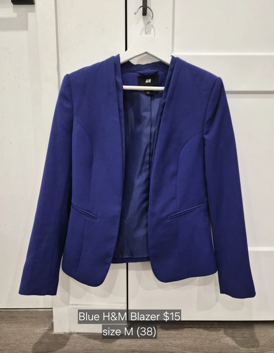 Blue H&M Blazer size M (38)
