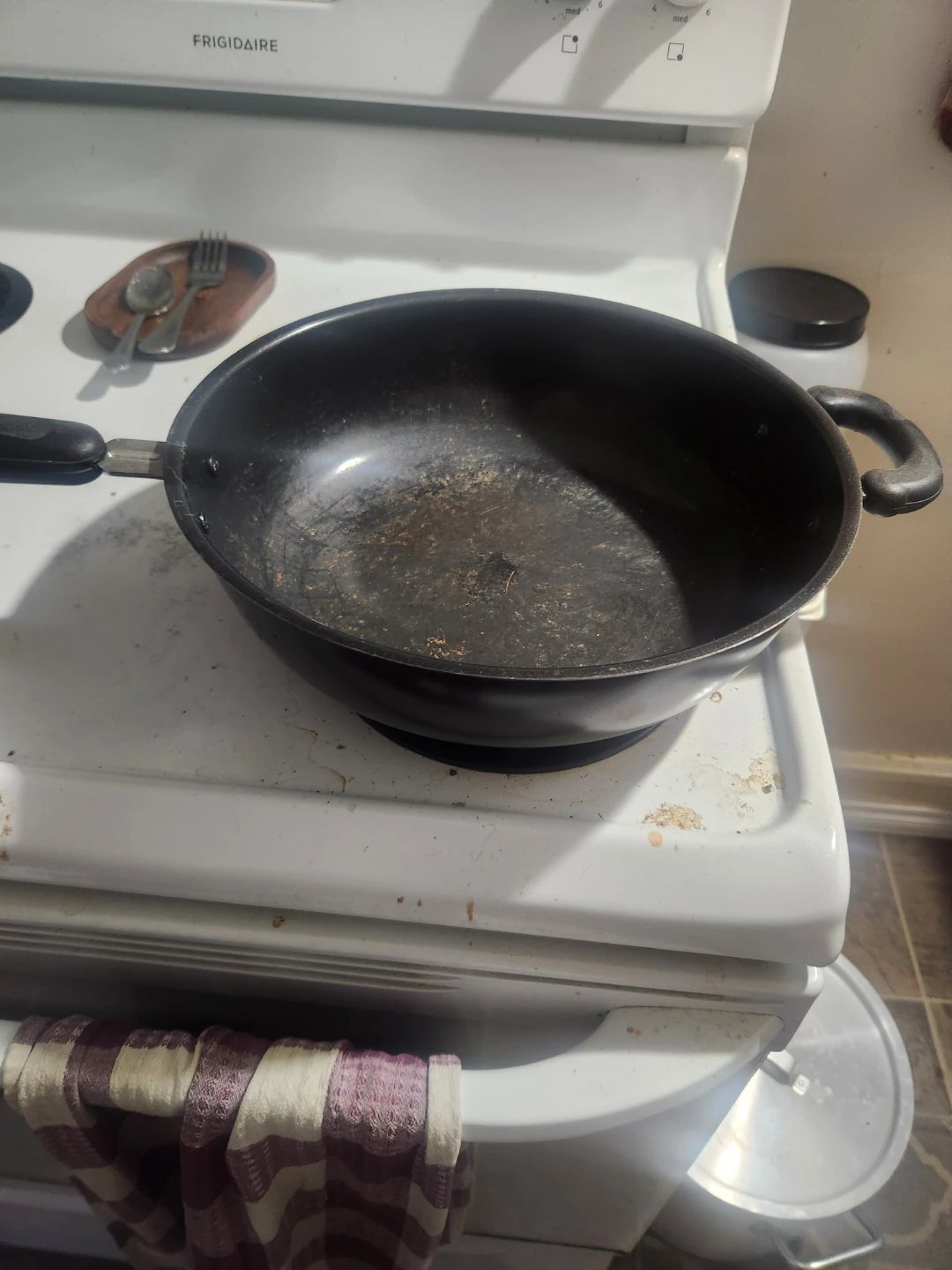 Very used Wok