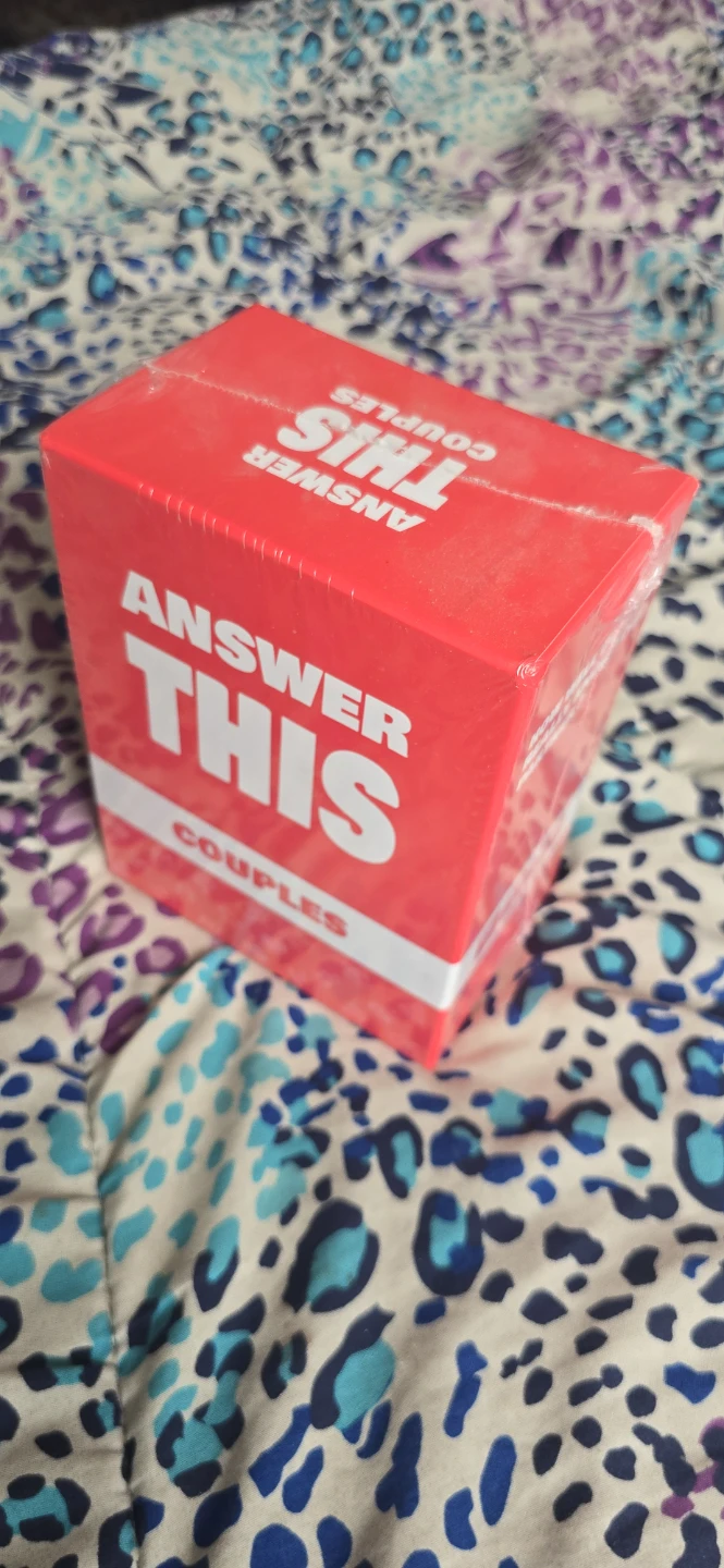 UNOPENED: Answer This - Couples Card Game (Gift Idea) - photo 2