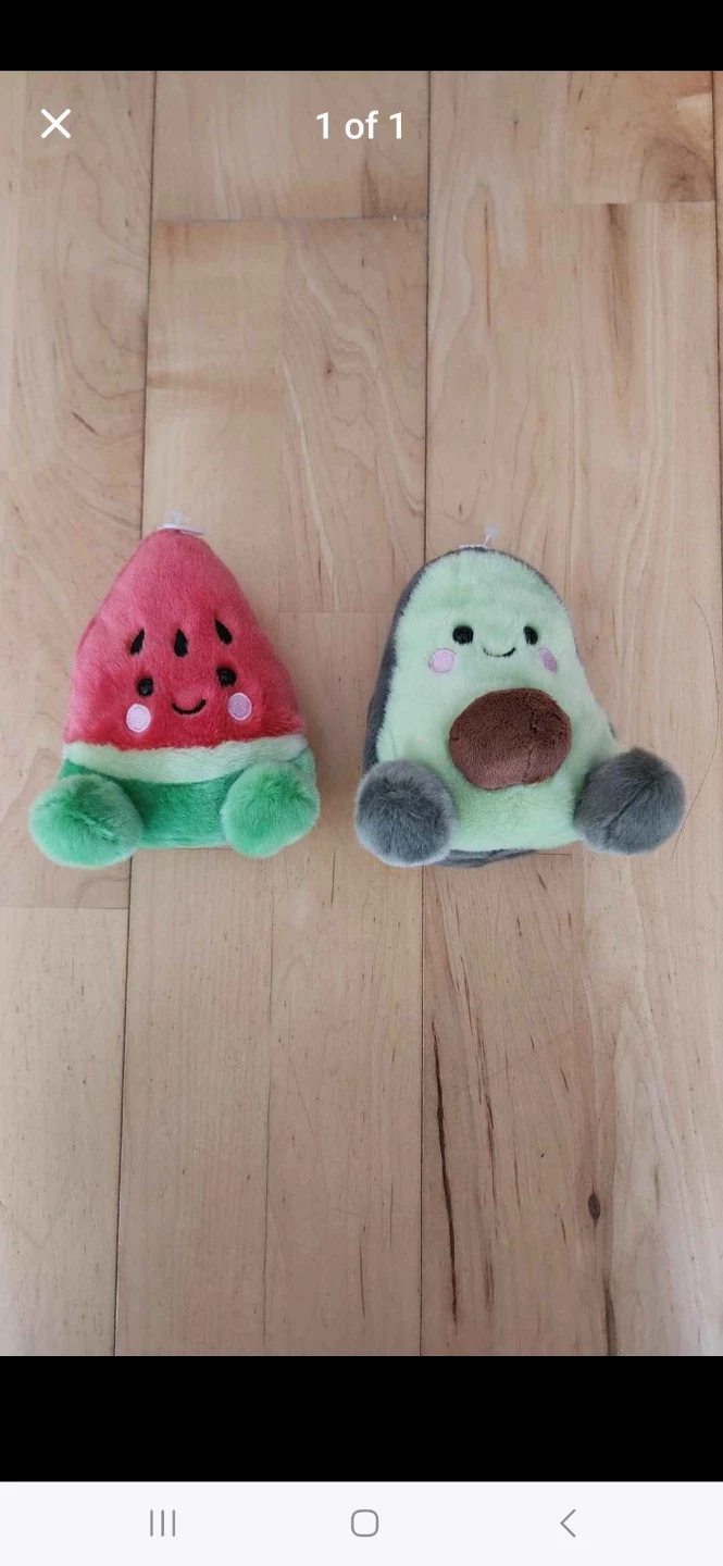 Avocado/ Watermelon Plushies