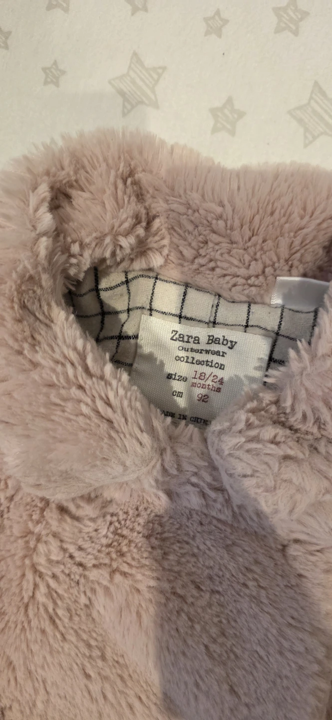 Zara Baby Faux Fur Jacket