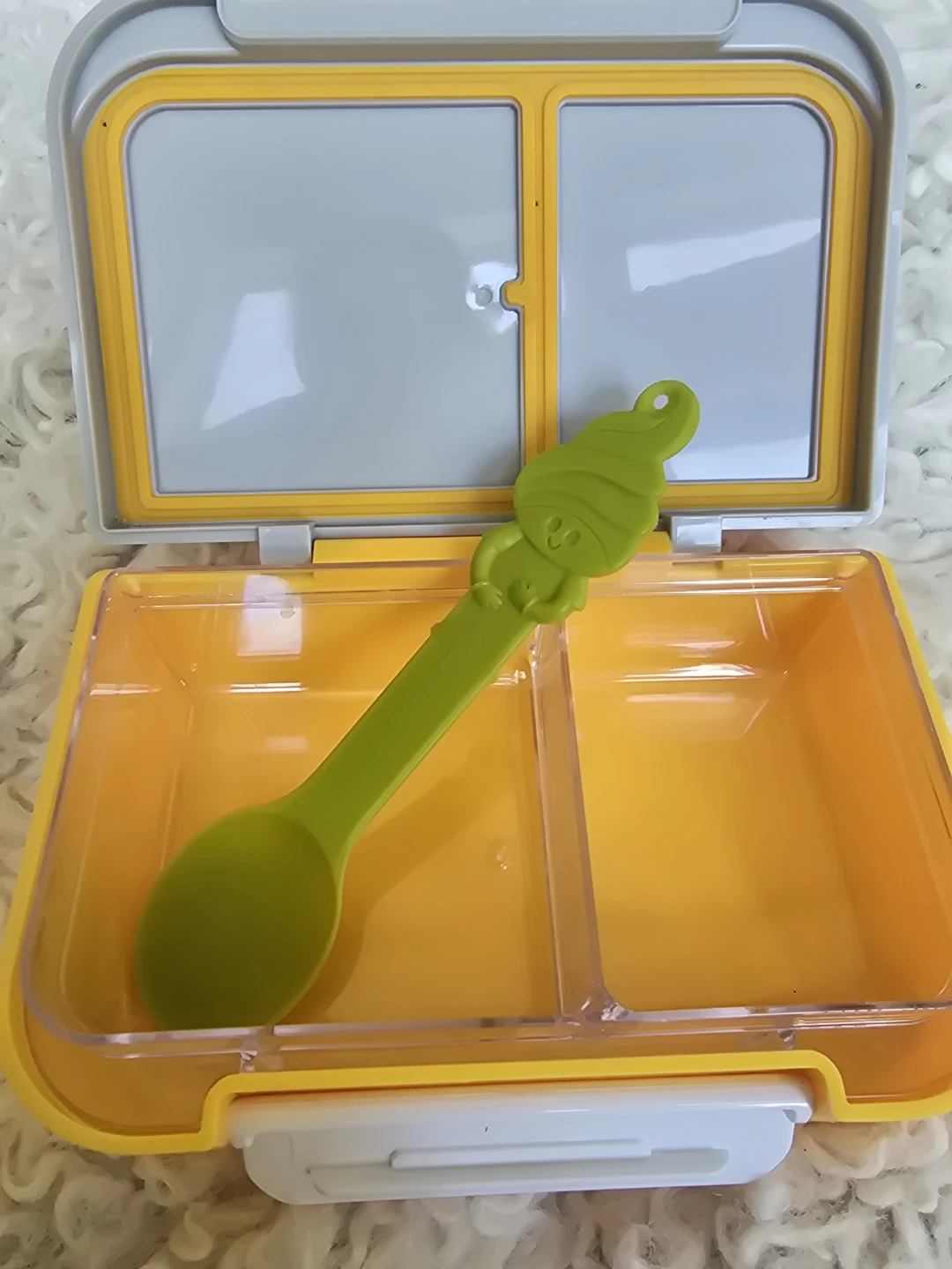 Bento Snack Box with Spoon