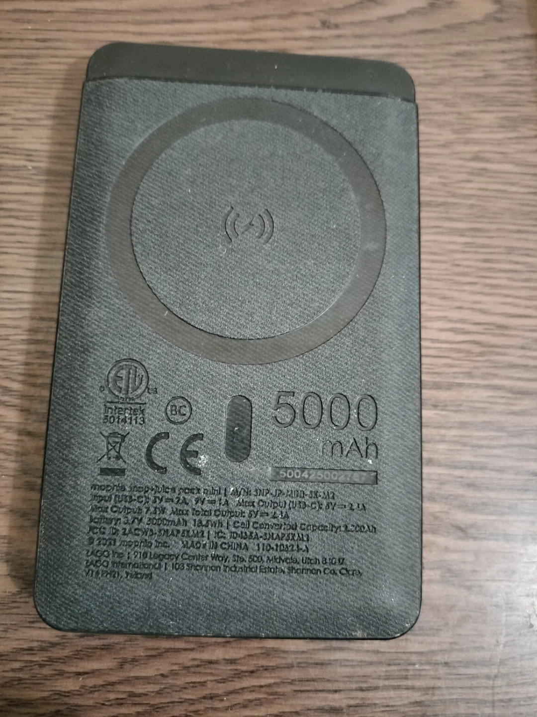 Mophie 5000 mAh Power Bank