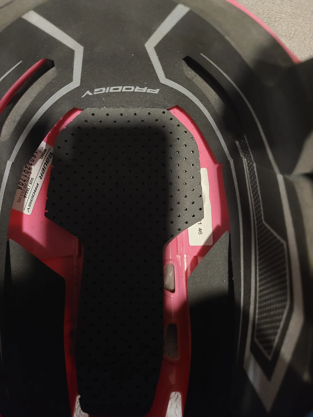 Pink Bauer Prodigy Hockey Helmet - photo 5