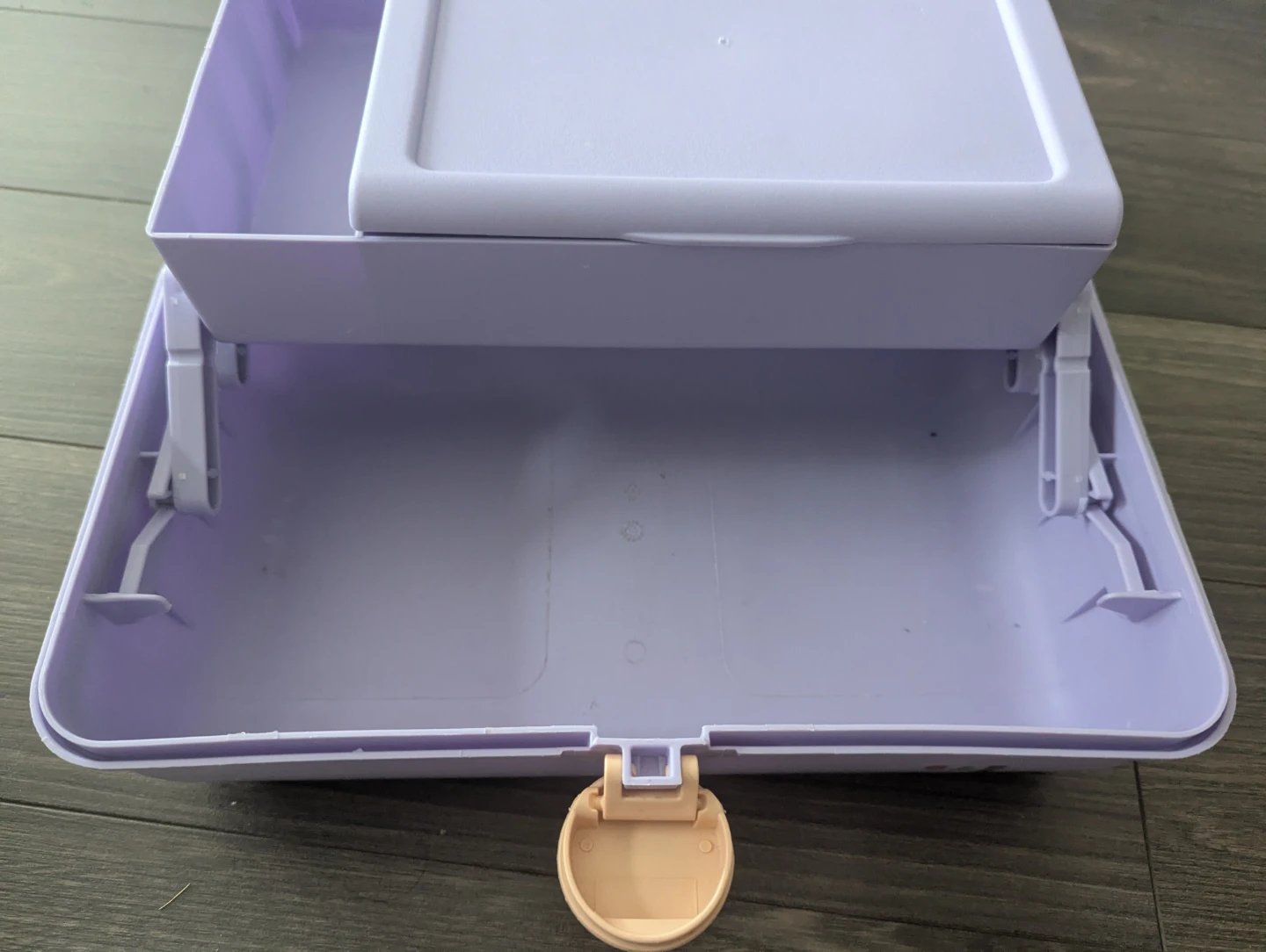 Caboodles On-The-Go Girl Makeup Case - Mint/Purple - Like New - photo 3