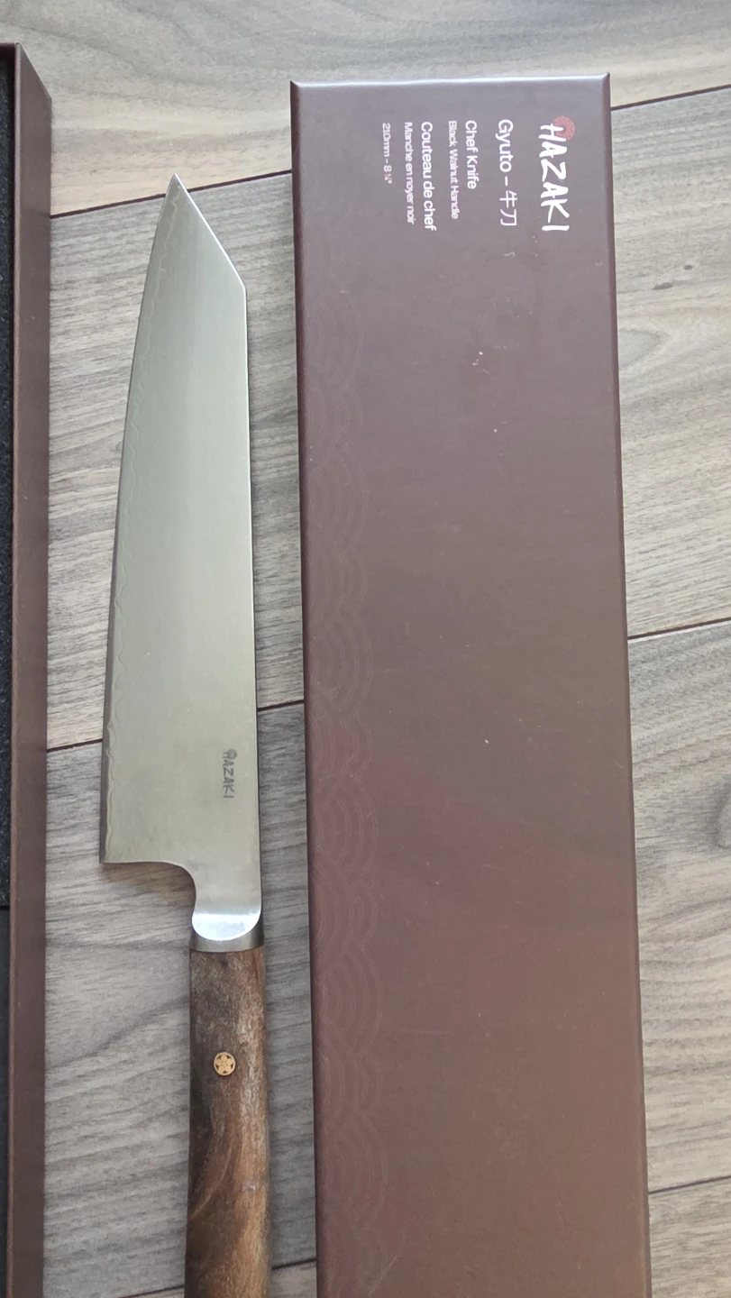 HAZAKI Gyuto Chef Knife 8" - photo 2