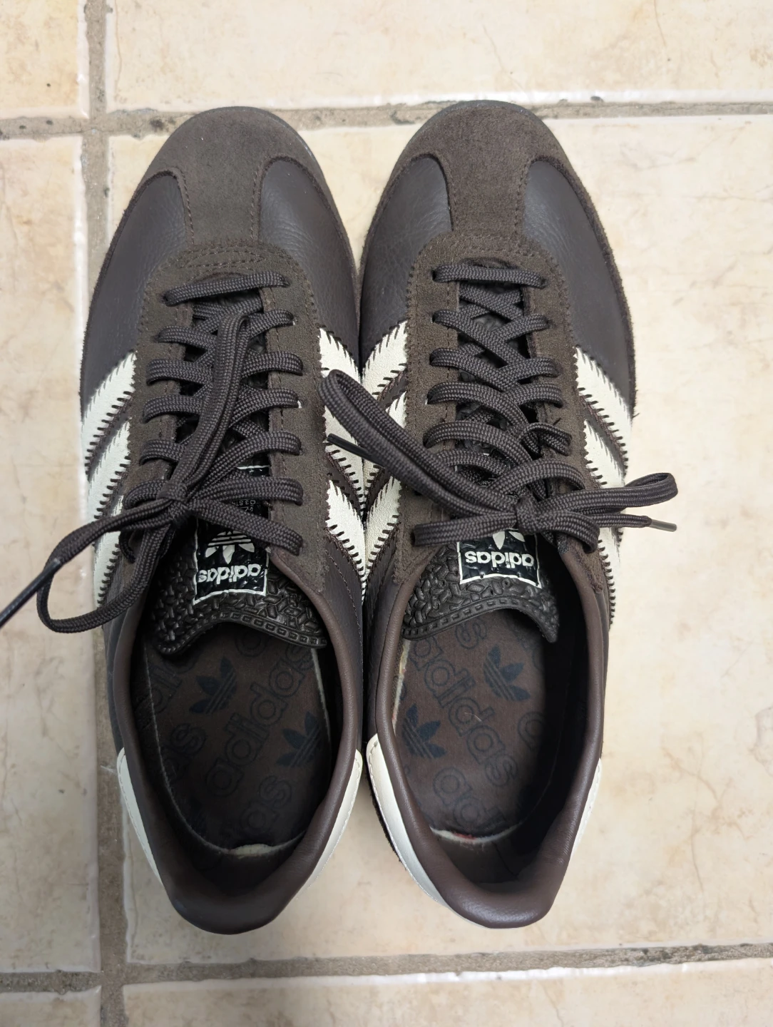 Adidas Brown Suede & Leather Sneakers - photo 2