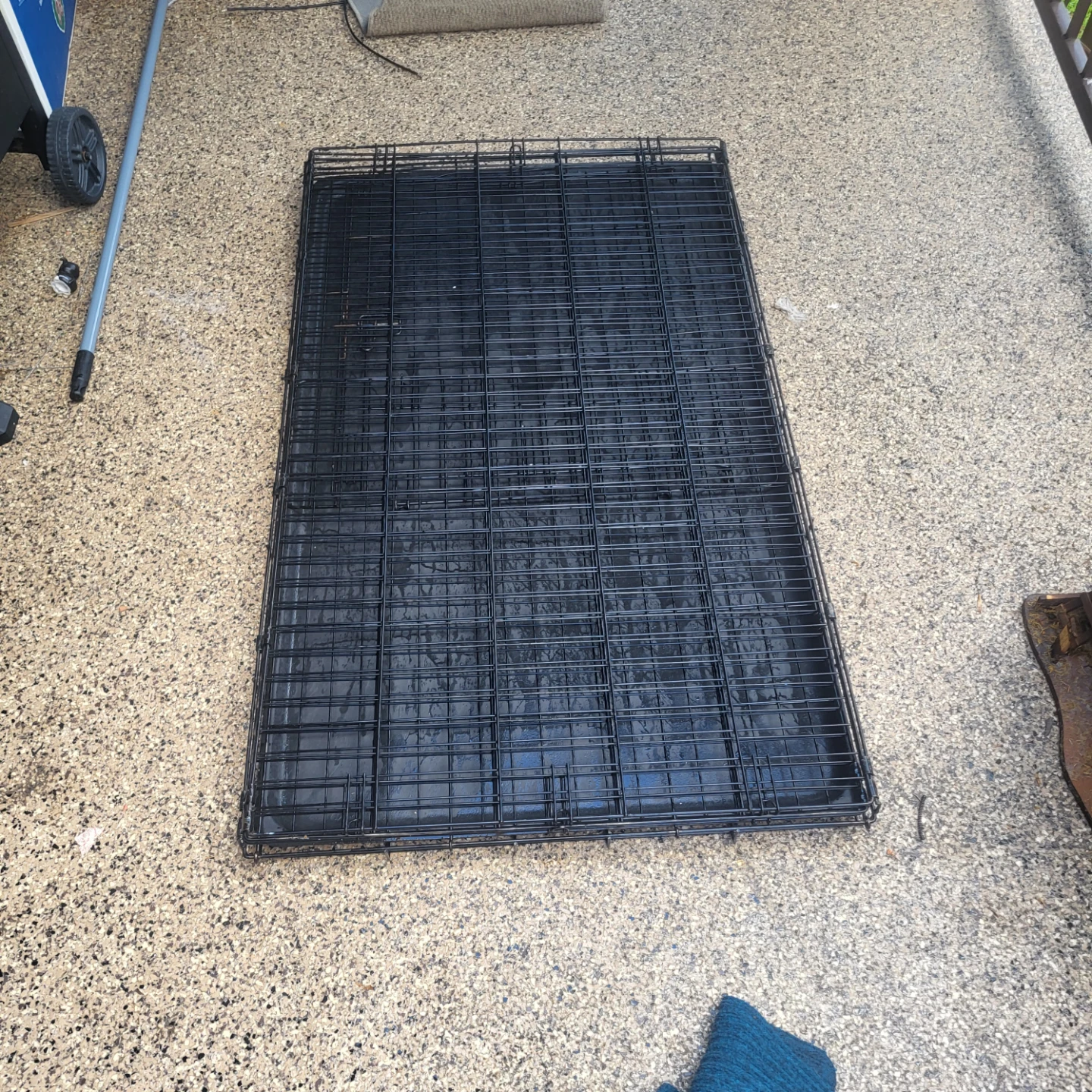 Wire Dog Crate with Tray - photo 3