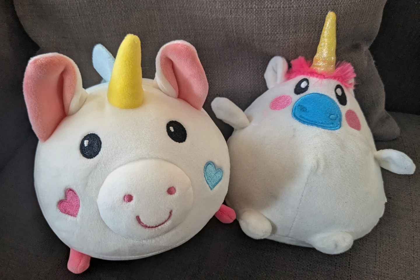 Two Plush Unicorn Toys - photo 3