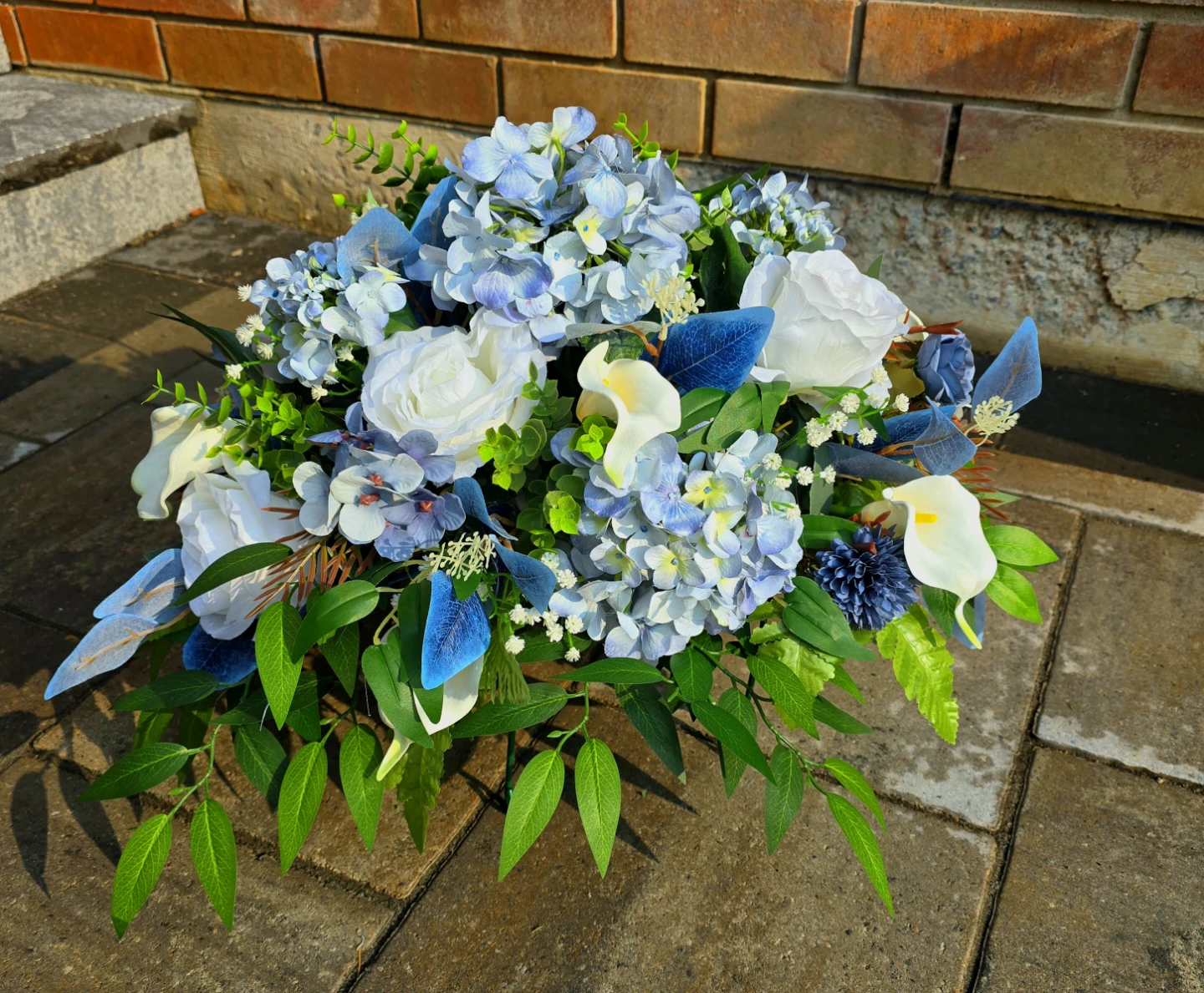 Hydrangea cemetery saddle