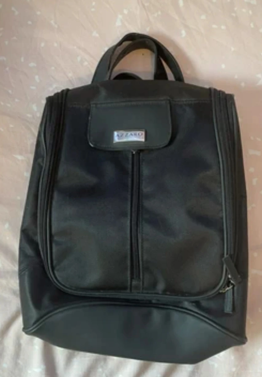 Black Azzaro Parfums Backpack