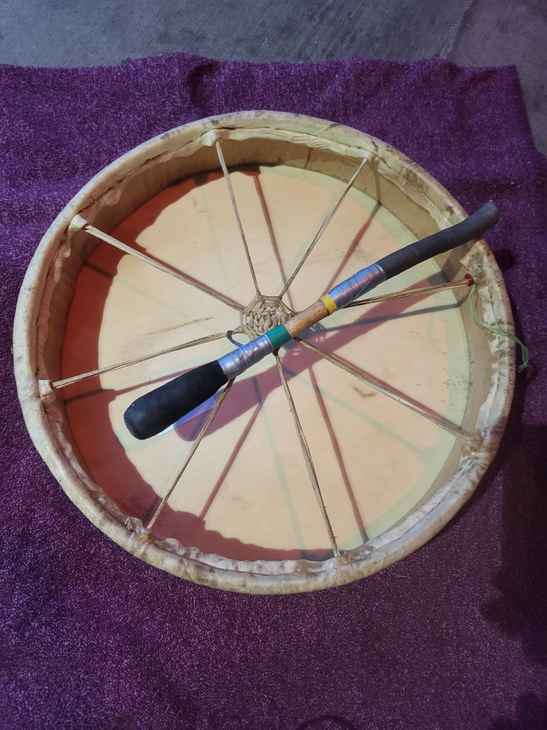 Hand Drum with Denim Case - photo 2