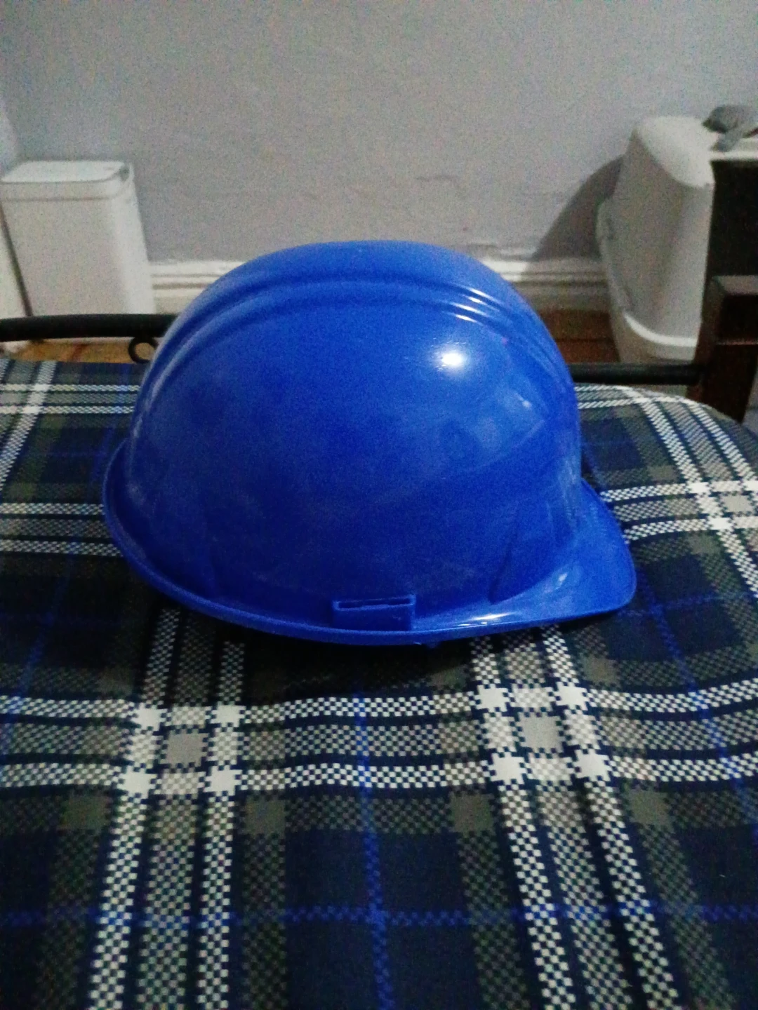 Blue construction hat - photo 2