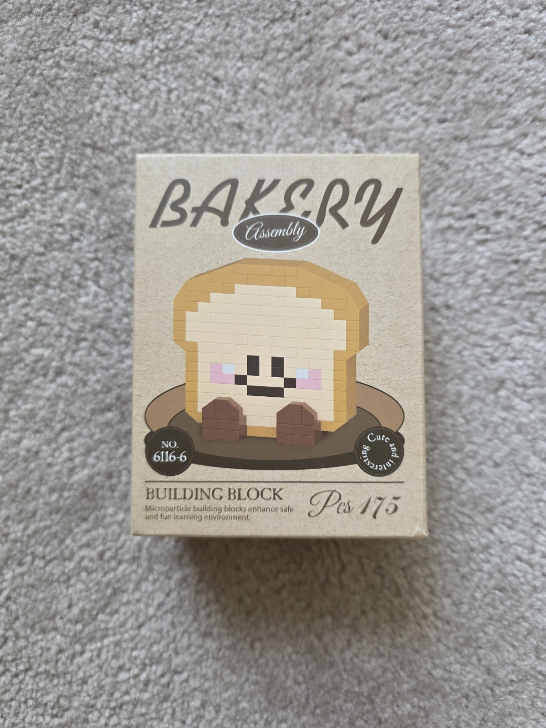 Bakery Assembly Building Block Toy - Bread Character