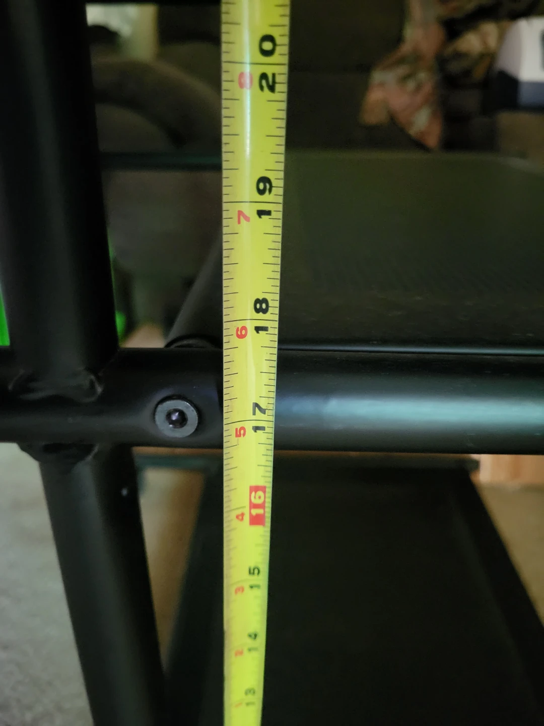 Black computer desk  Metal Mesh Rolling Cart - photo 3