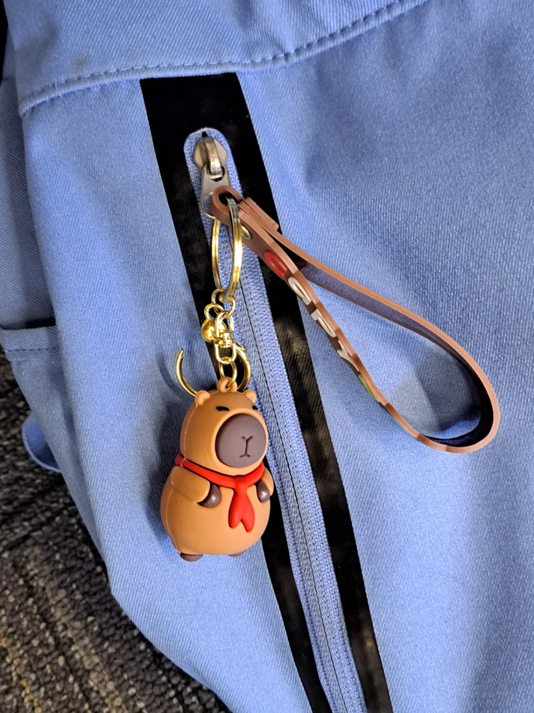 Capybara Keychain