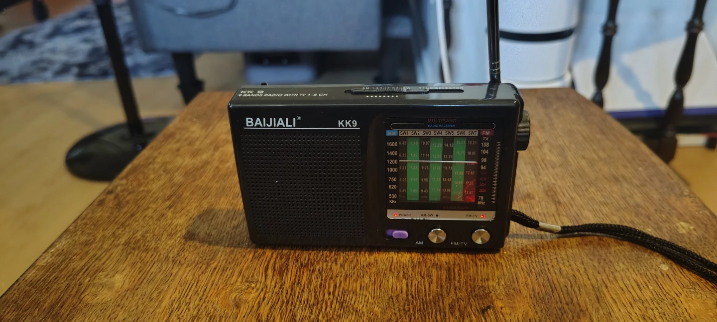 Baijiali KK9 Portable 9-Band Radio