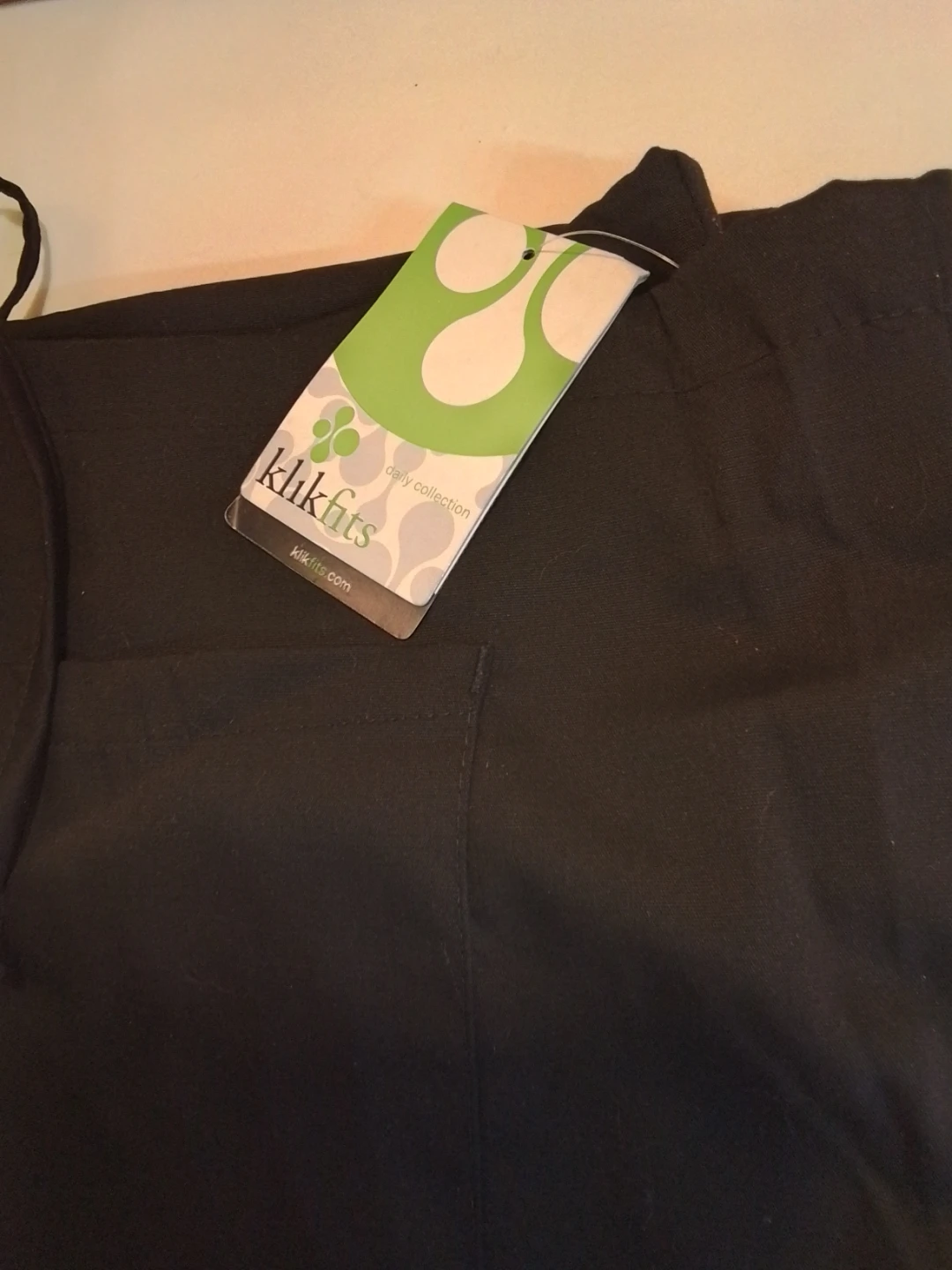KlkFITS Athens Scrub Top - Black, Size L - photo 3