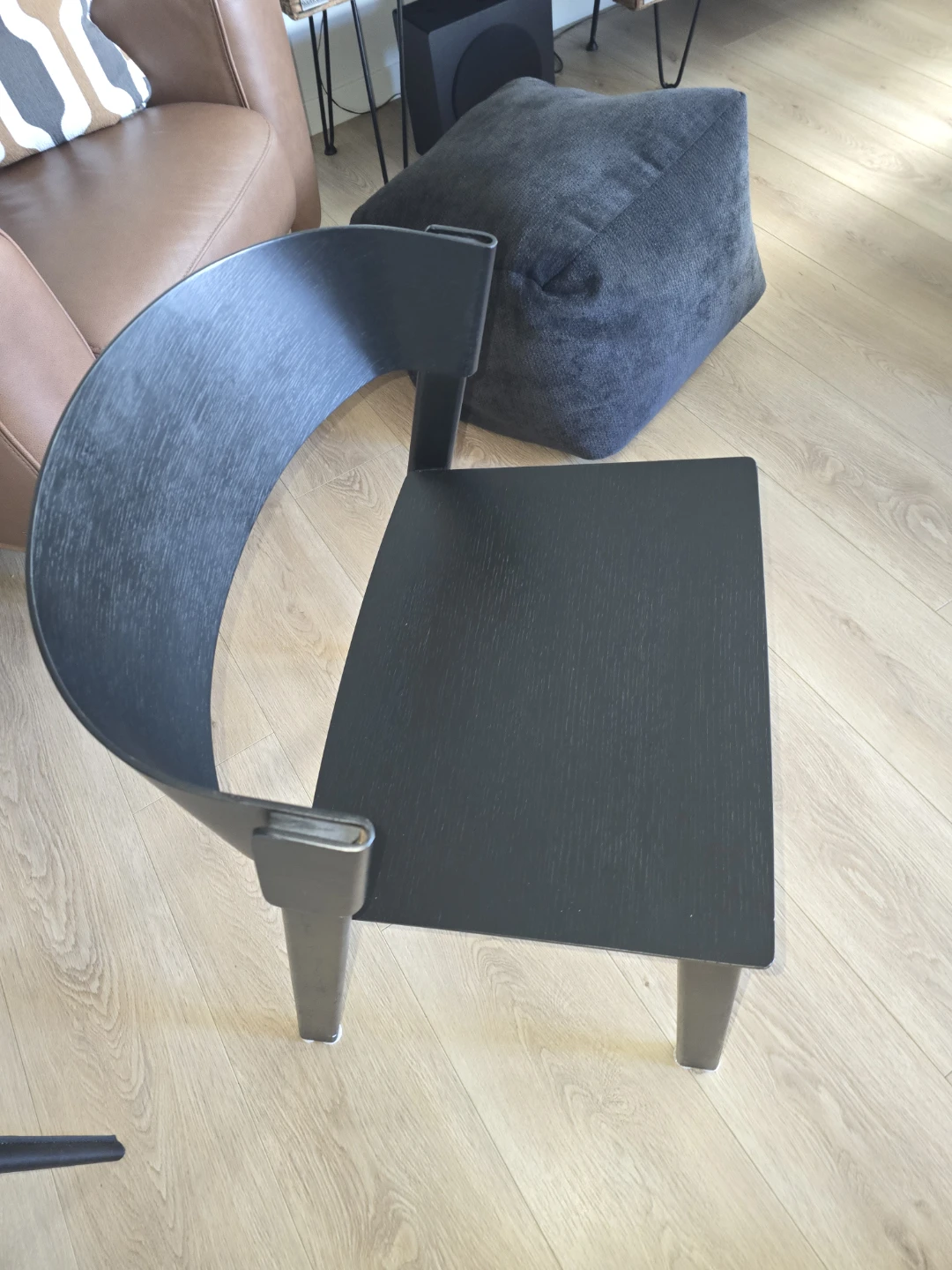 HIGH-END METAL and WOOD OFFICE CHAIR or BEDROOM - photo 3