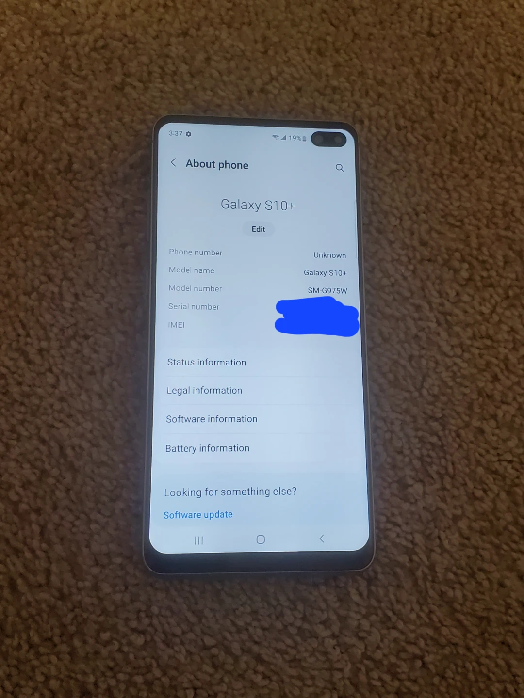 Samsung Galaxy S10+ 128gb Smartphone - photo 2