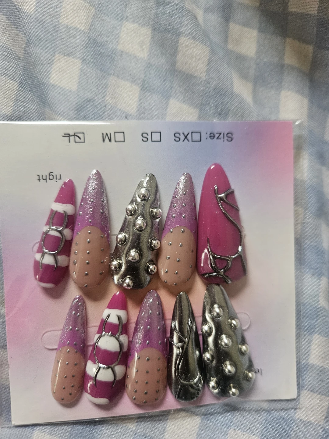 Handmade Press on nails  $6 each