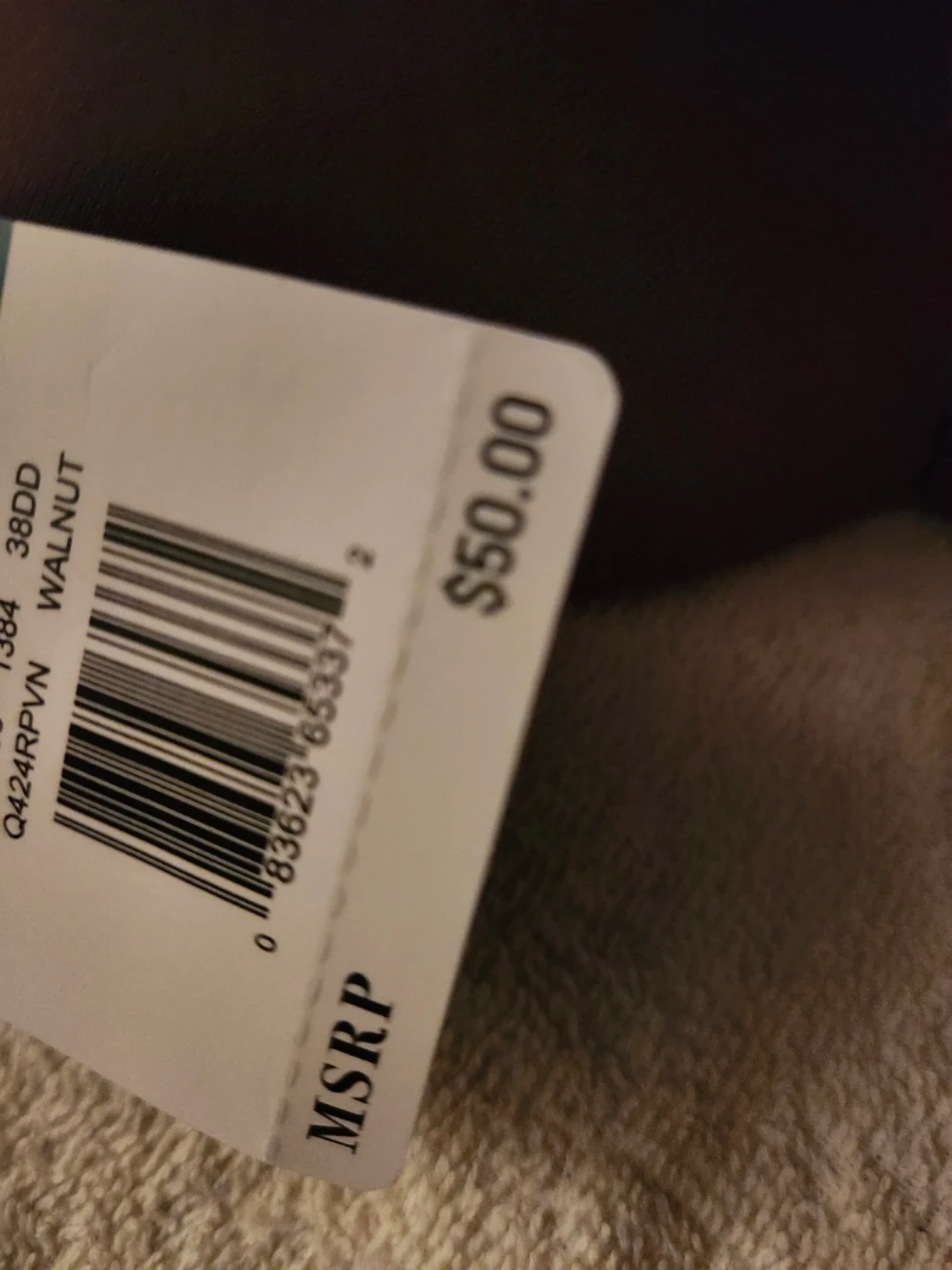 NEW WALNUT TAUPE BEIGE 38DD BRA, RETAIL $50 Vanity Fair - photo 3
