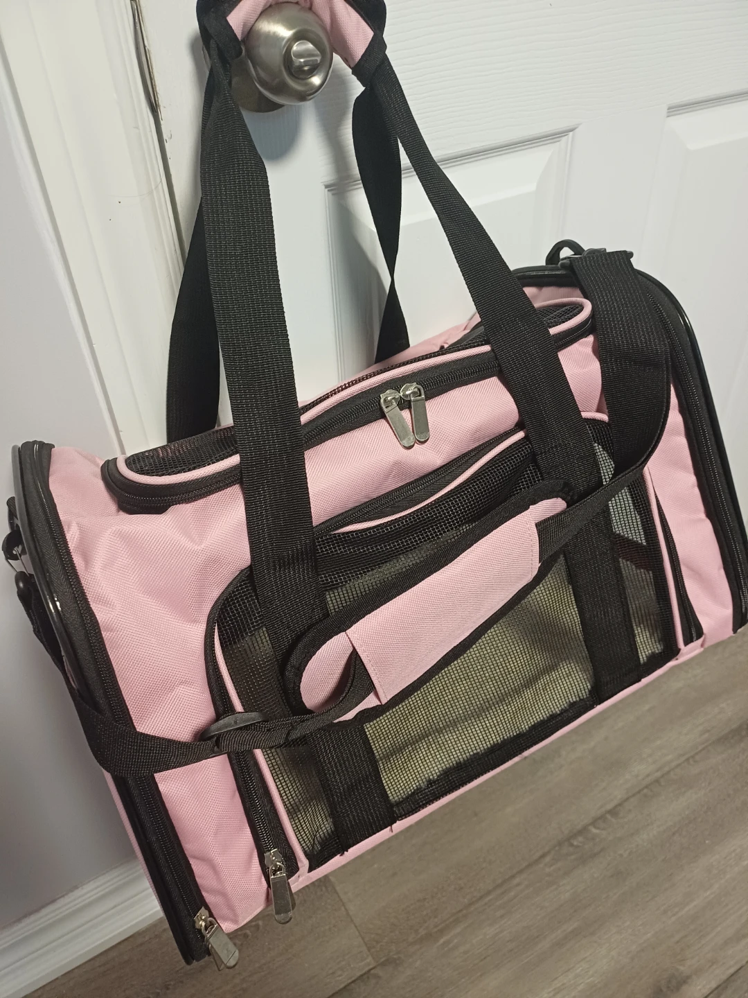 Pink Soft-Sided Pet Carrier - photo 4