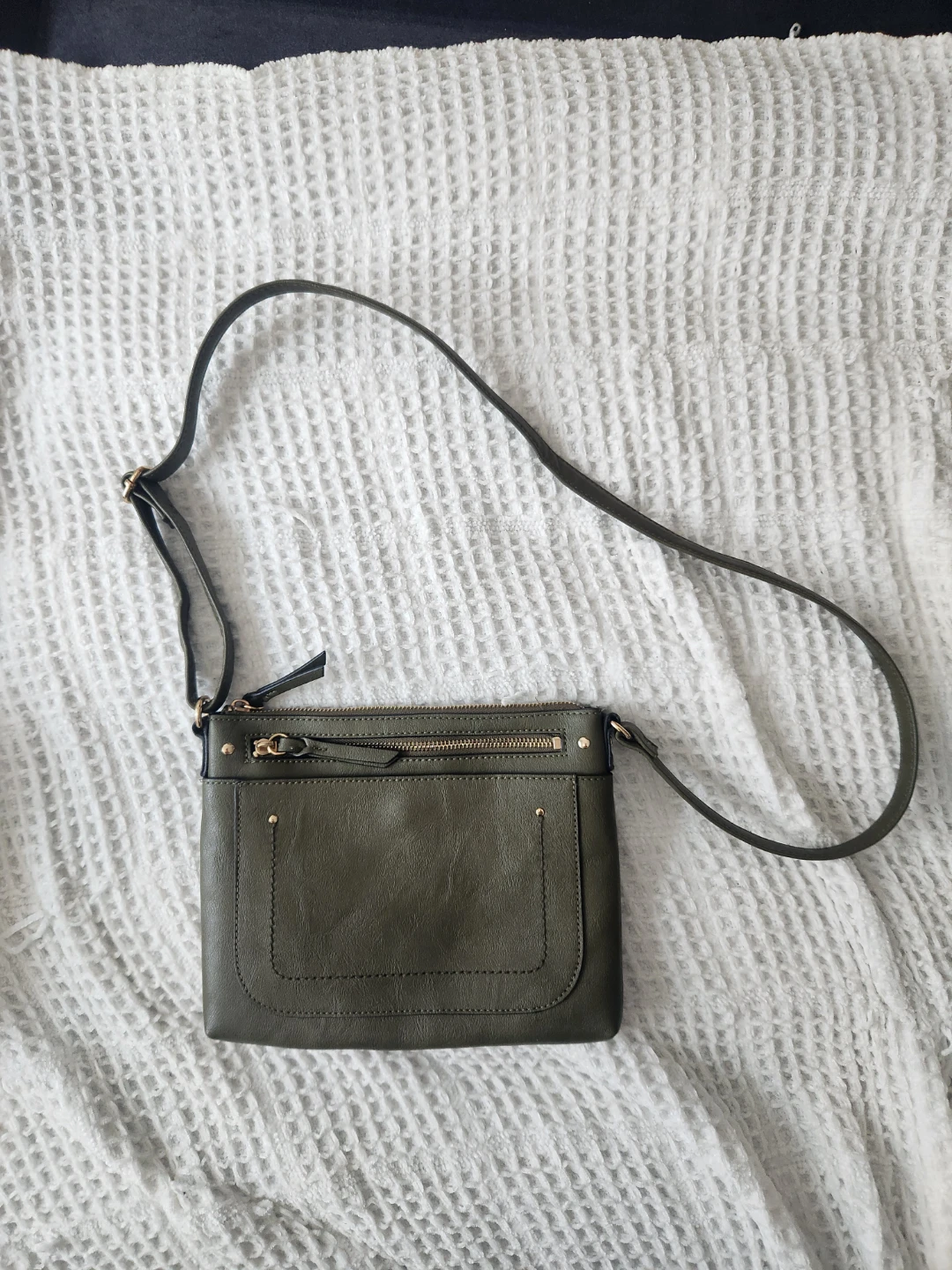 Olive Green Crossbody Purse - photo 2