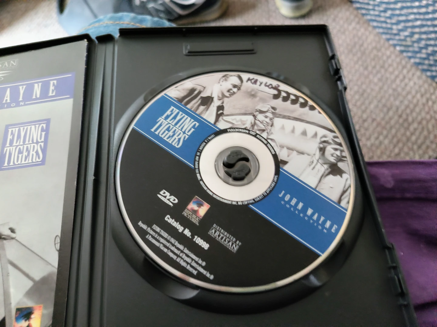 Dvd John Wayne flying tigers - photo 3