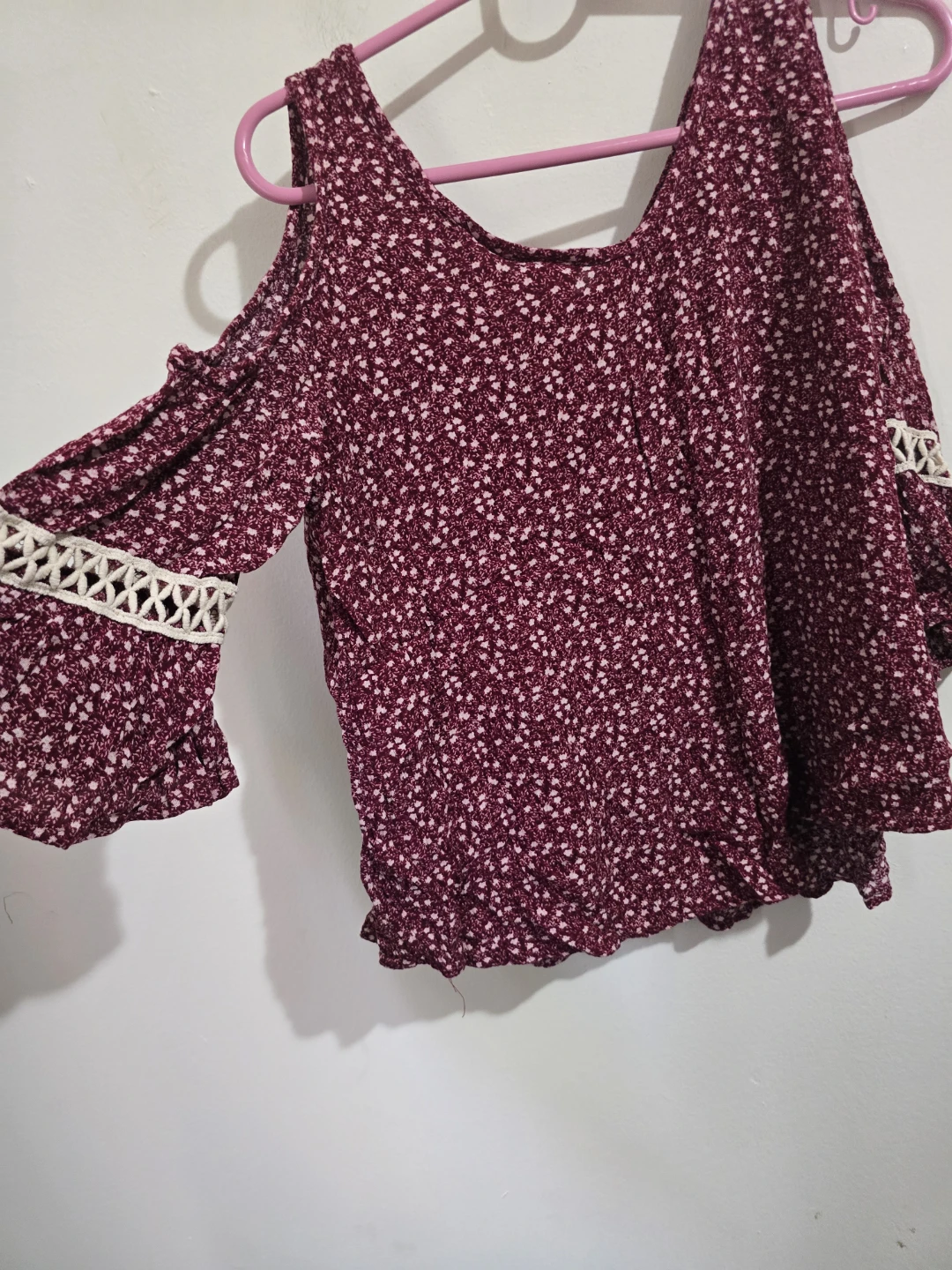 Mossimo Supply Co. Cold Shoulder Floral Print Top - photo 3