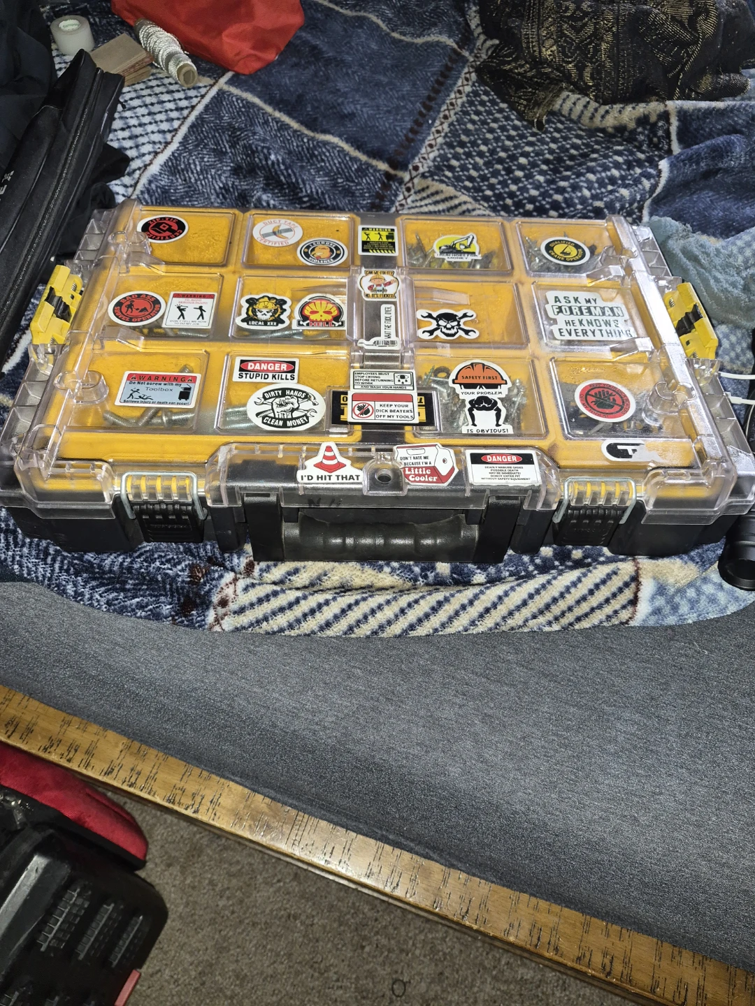 DEWALT TOUGH SYSTEM Organizer with Hardware