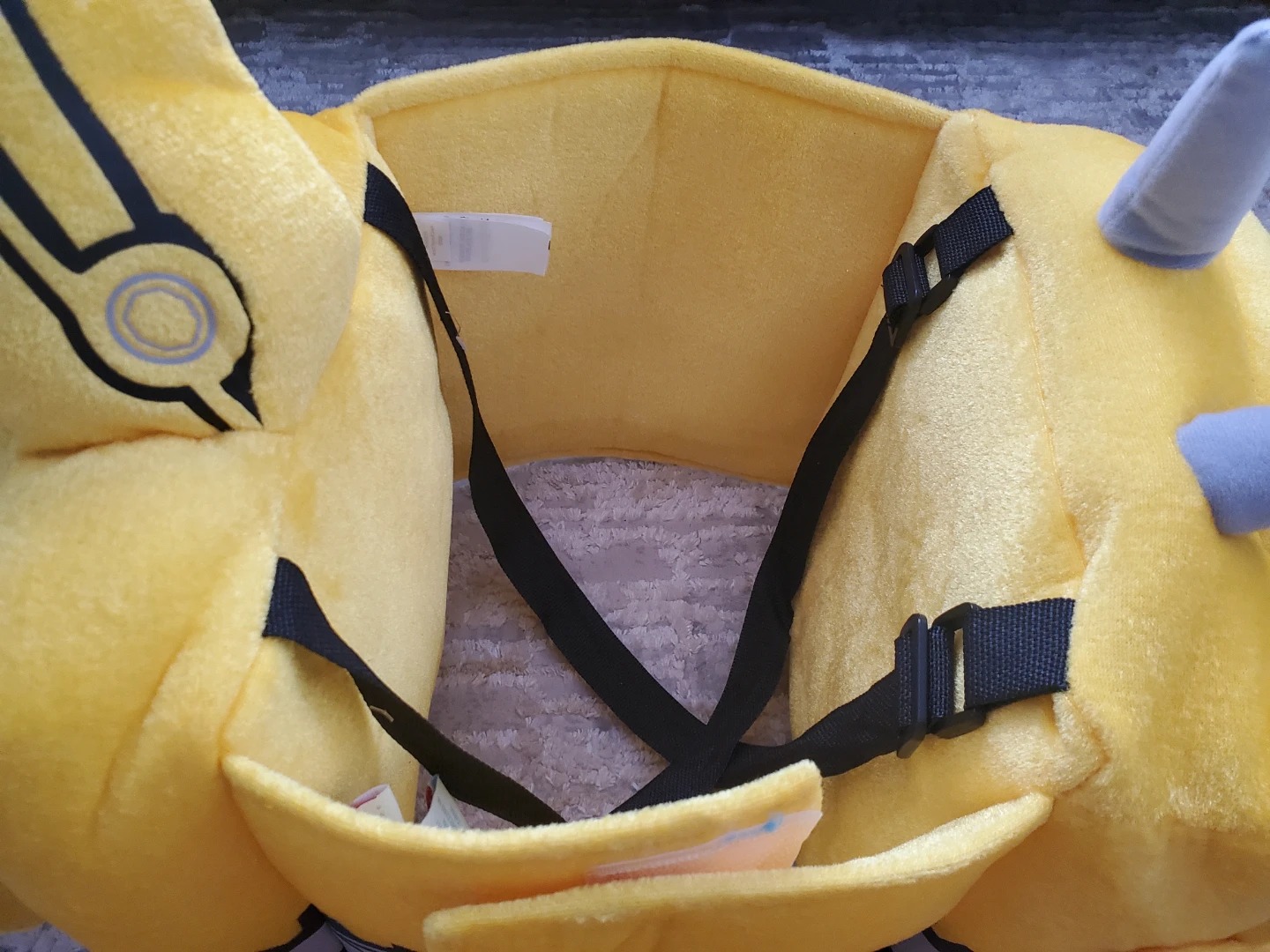 Yellow Construction Excavator Costume for Kids - photo 2