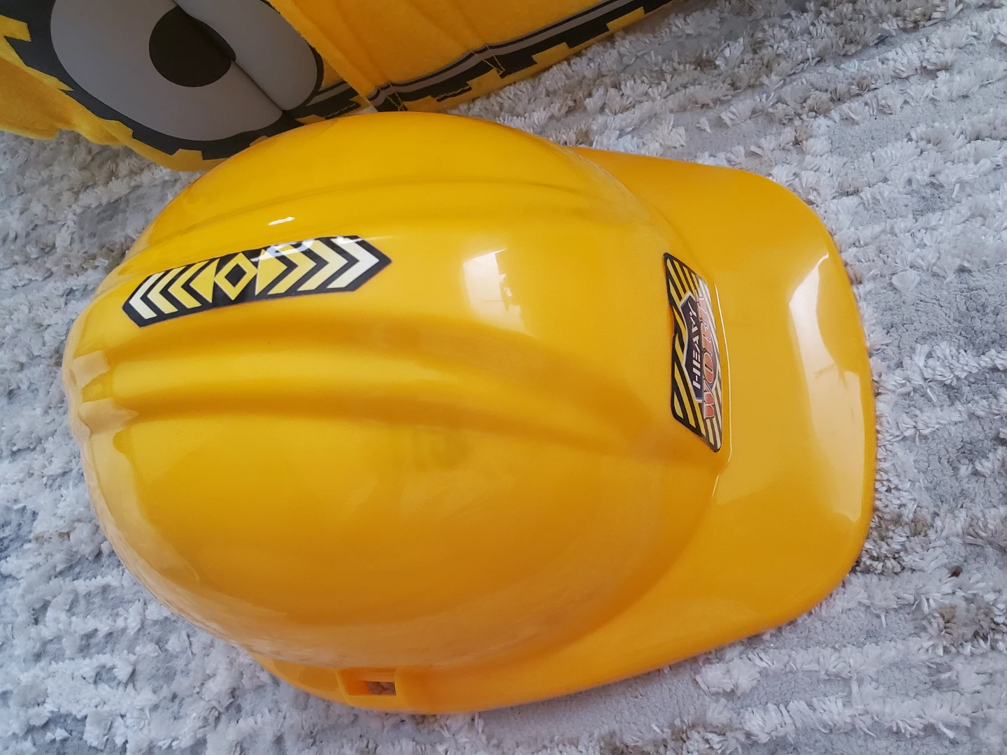 Yellow Construction Excavator Costume for Kids - photo 3