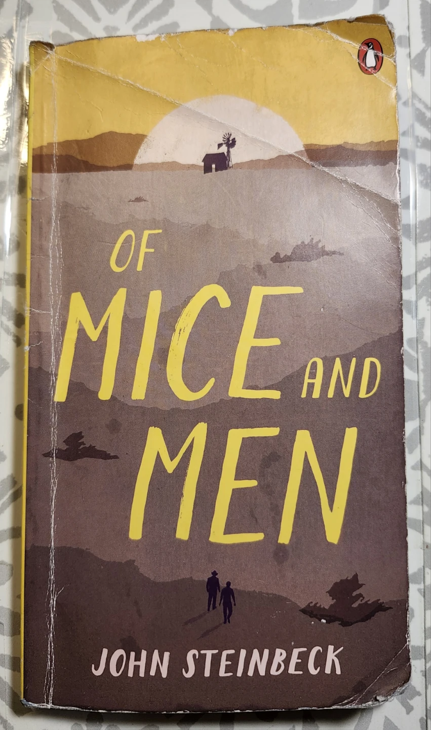 Of Mice and Men by John Steinbeck Paperback Book