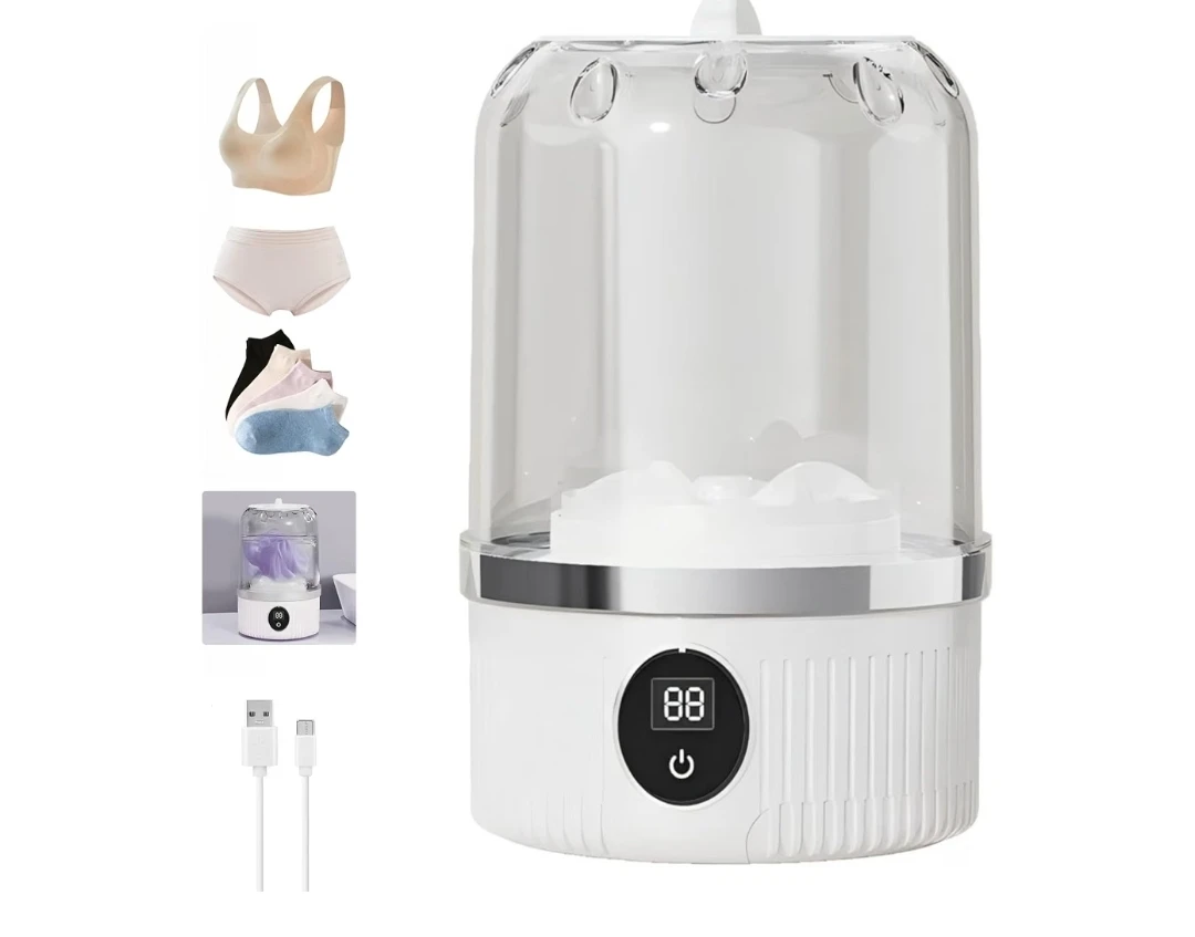 Wireless Mini Washing Machine - Portable & Rechargeable - photo 2
