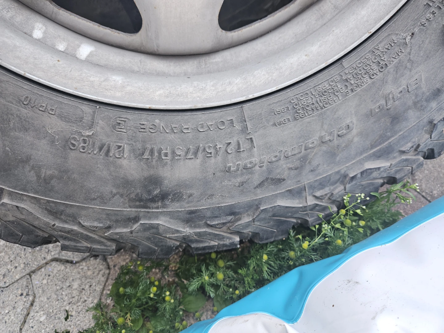 BFGoodrich All-Terrain T/A LT245/75R17 Tires