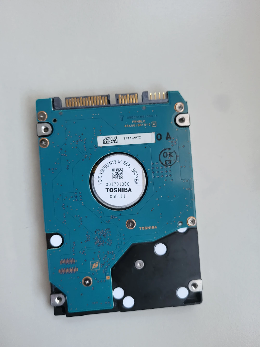 Toshiba MK8037GSX 80GB Hard Drive - photo 2