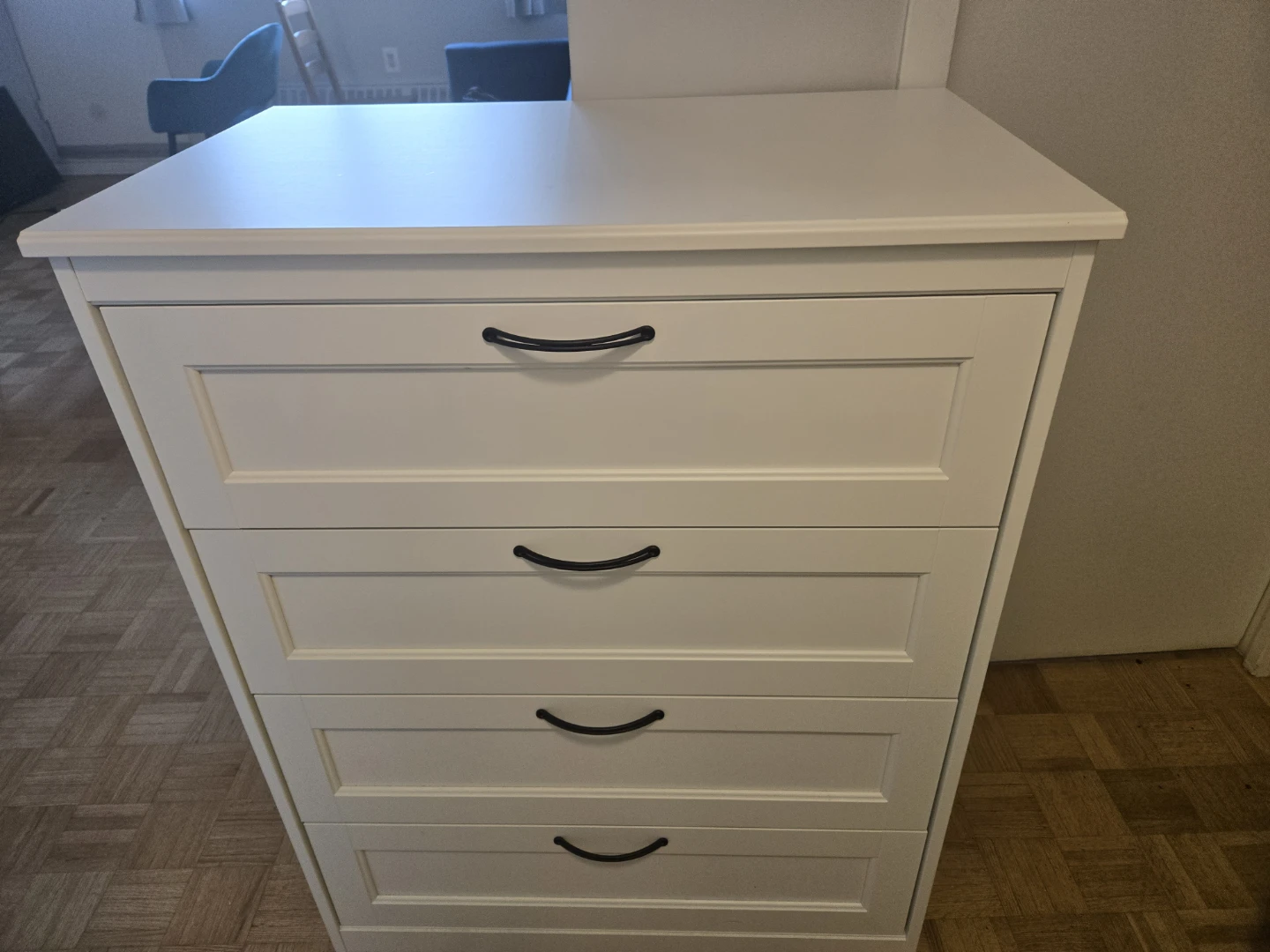 Ikea White 4-Drawer Dresser