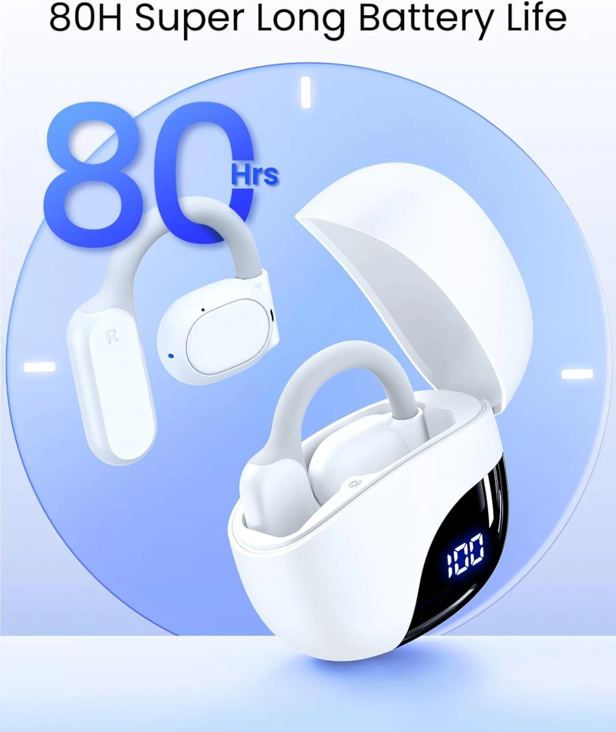 TAGRY K08 Wireless Open Ear Sport Headphones - photo 3