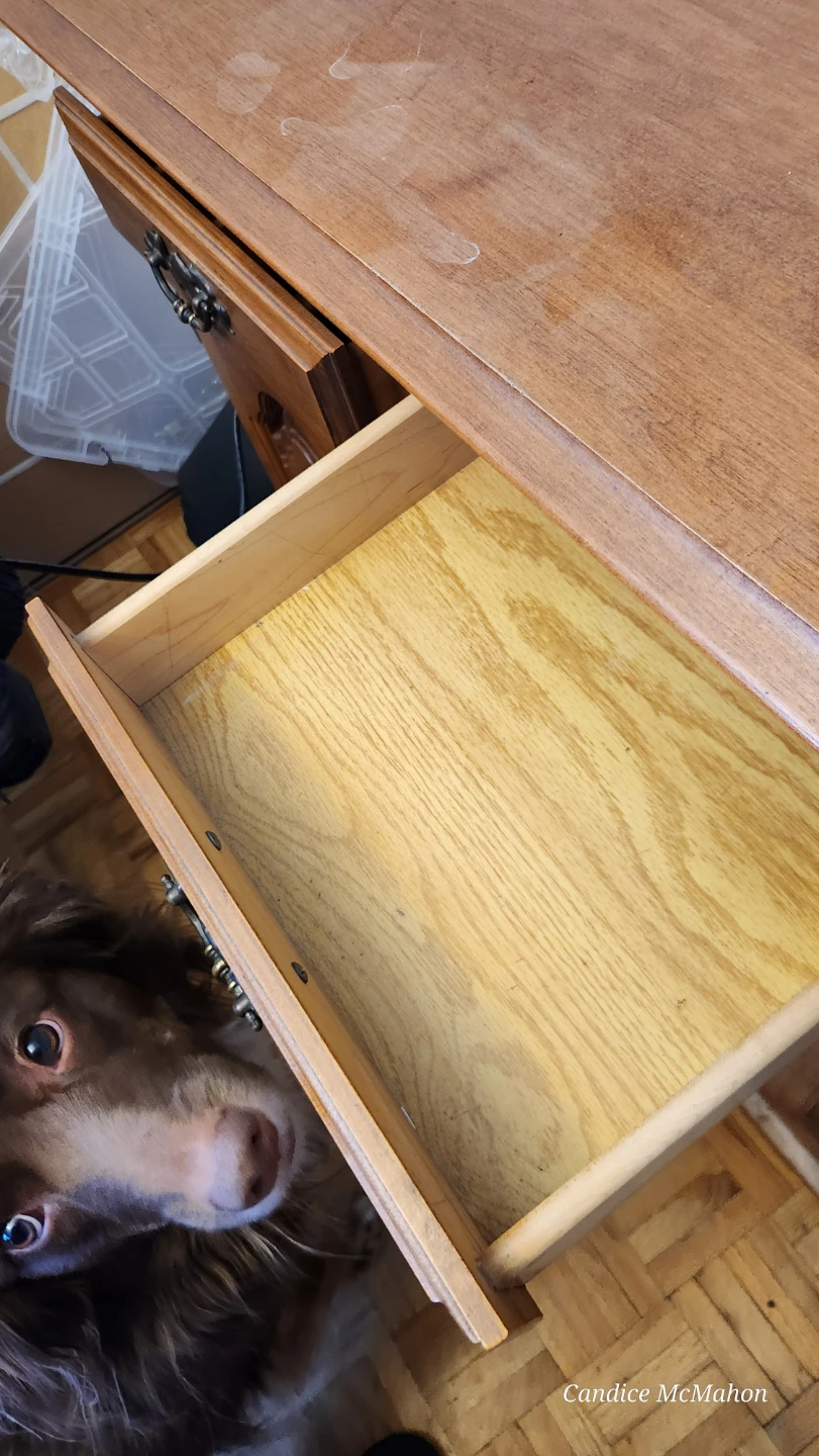 Wooden Buffet/Sideboard with Drawers and Doors