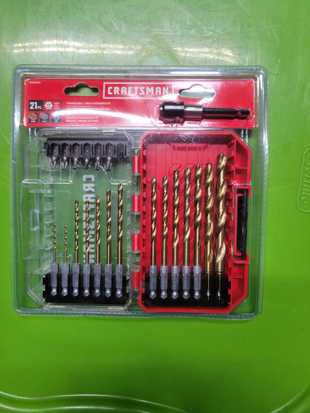 Craftsman 21 Pc. Titanium Drill and Driver Accessories Set - photo 2