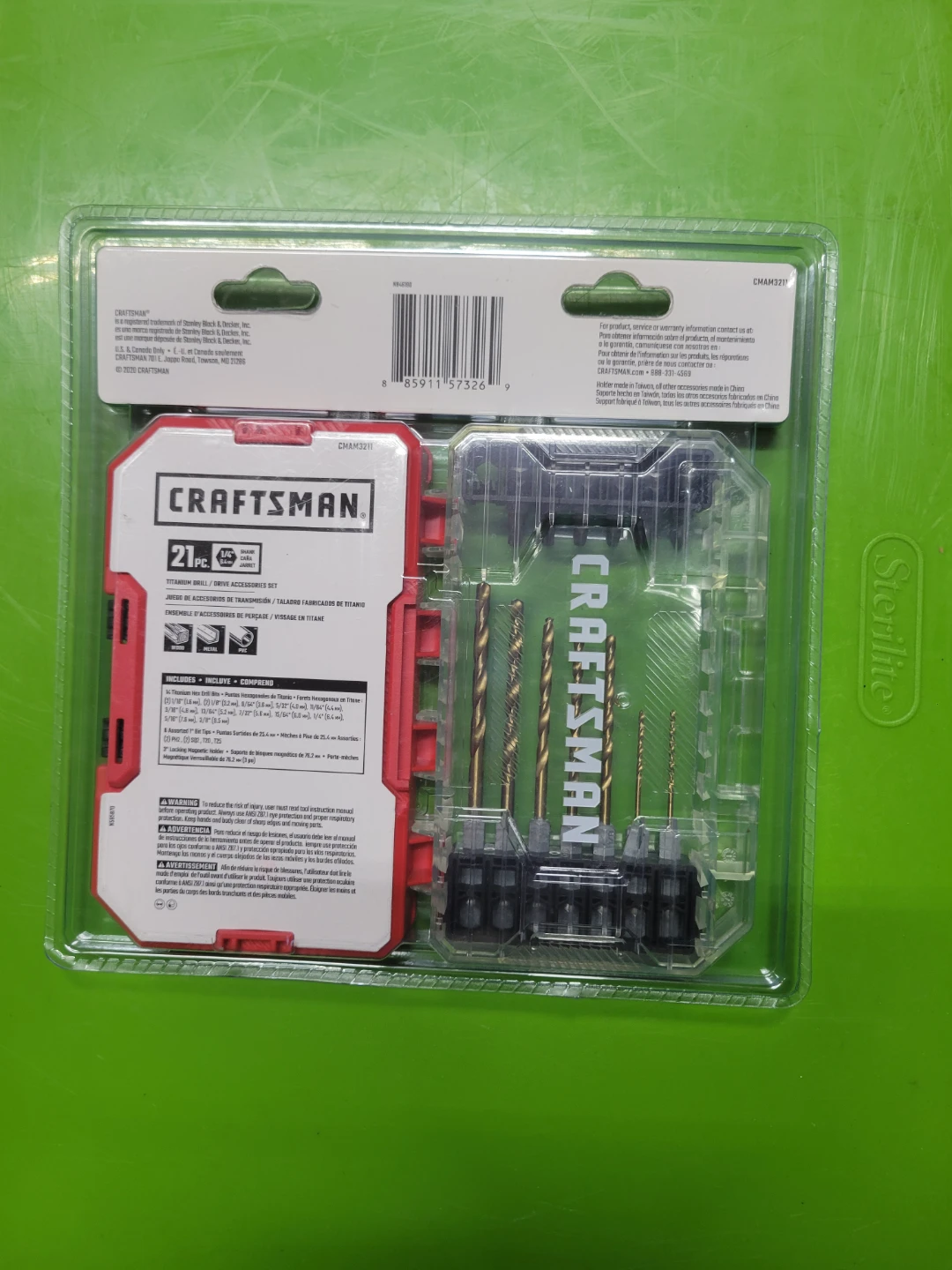 Craftsman 21 Pc. Titanium Drill and Driver Accessories Set - photo 3