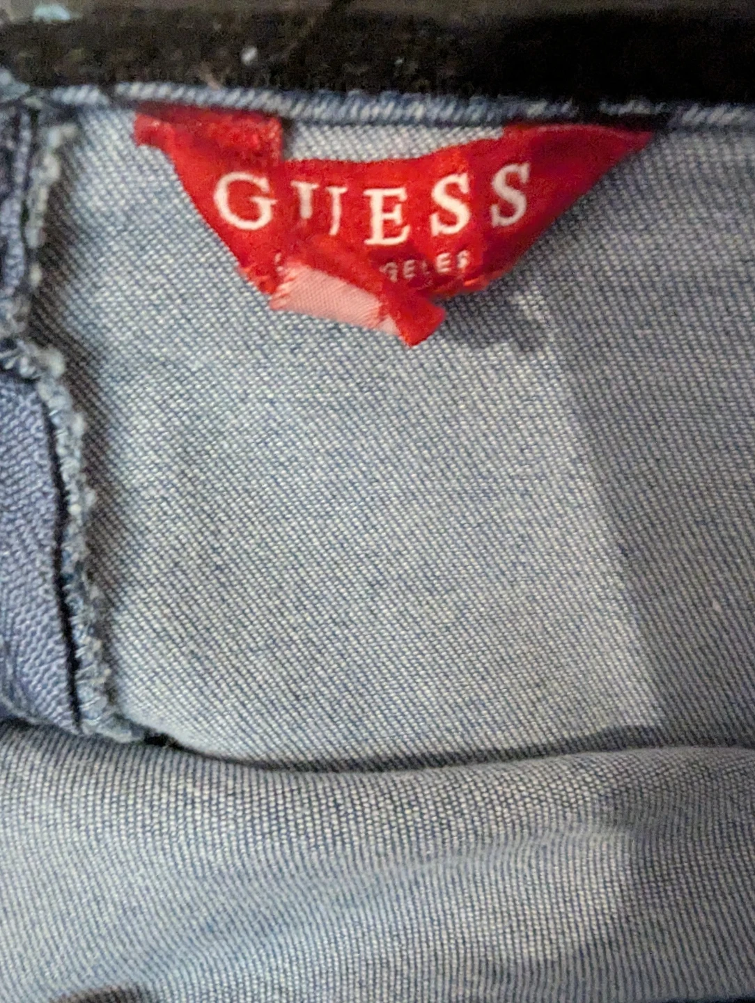 GUESS Denim Button-Up Dress - photo 2