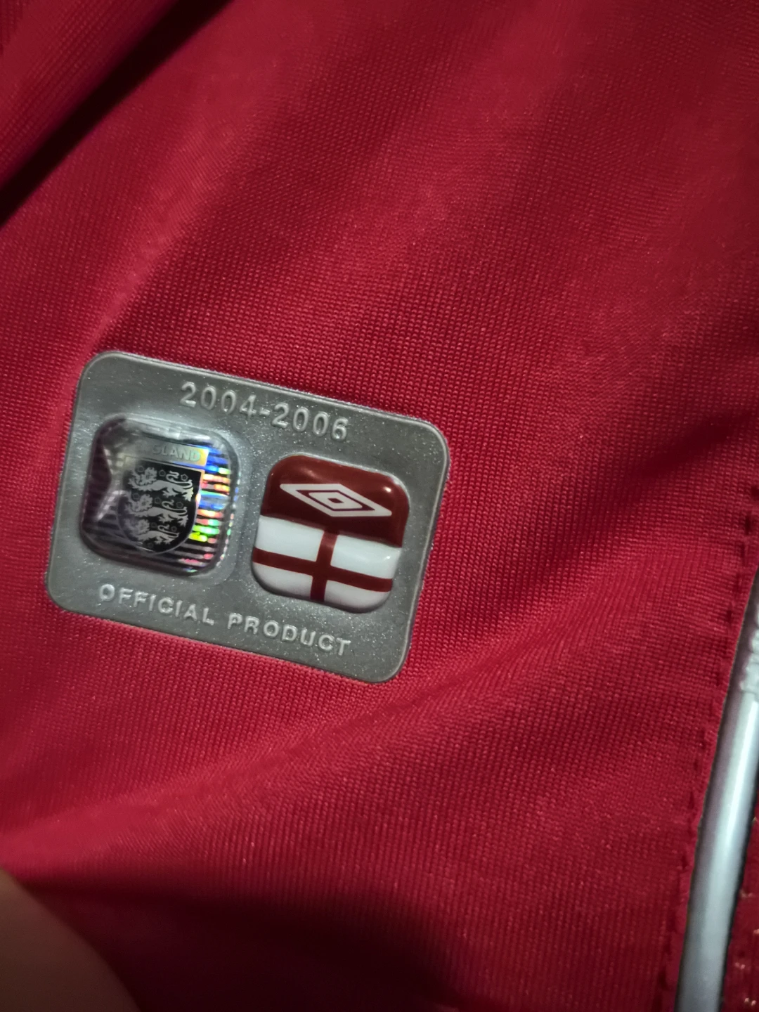 England 2004 UMBRO Euros soccer jersey - photo 4