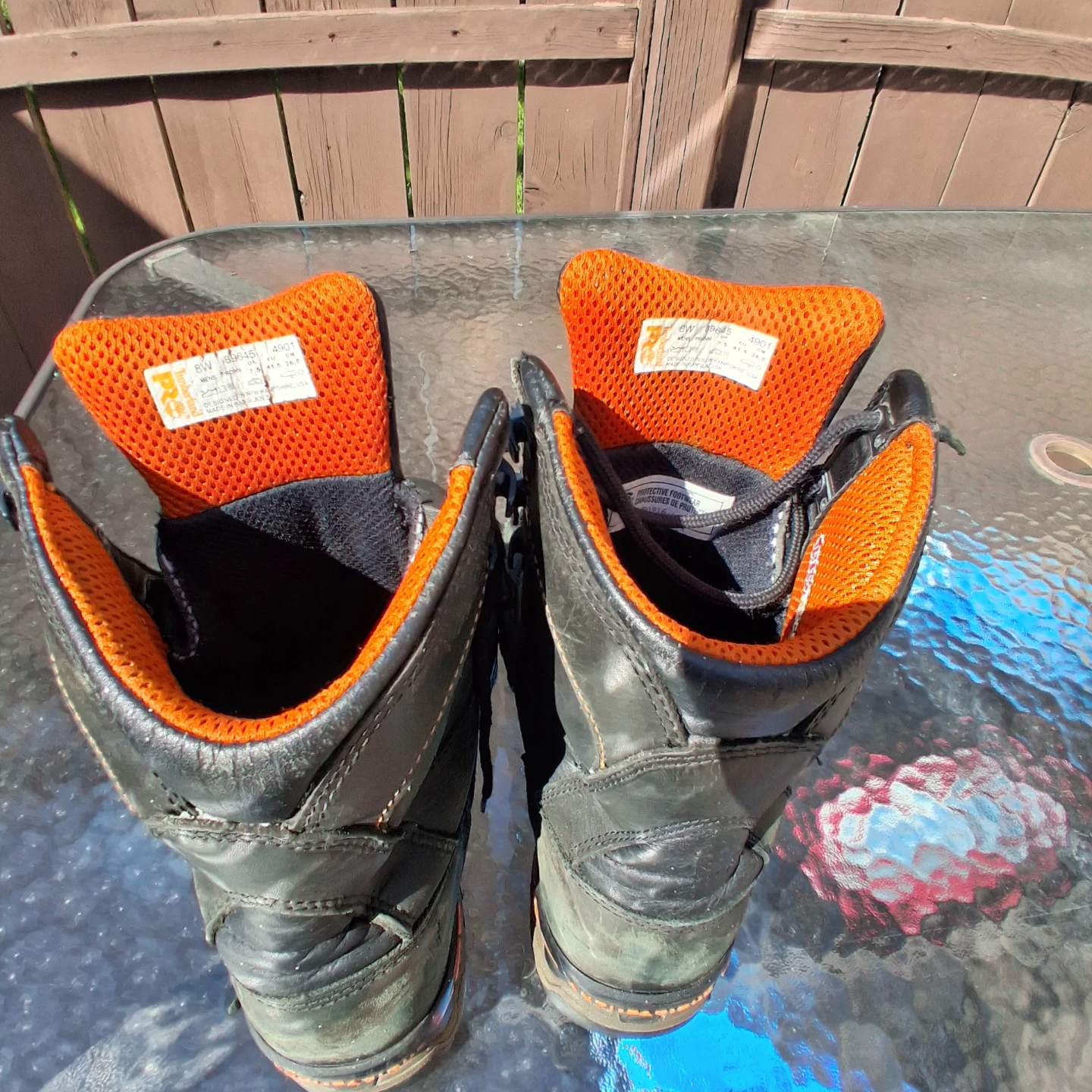 Timberland PRO Men's Work Boots Size 8W - photo 2