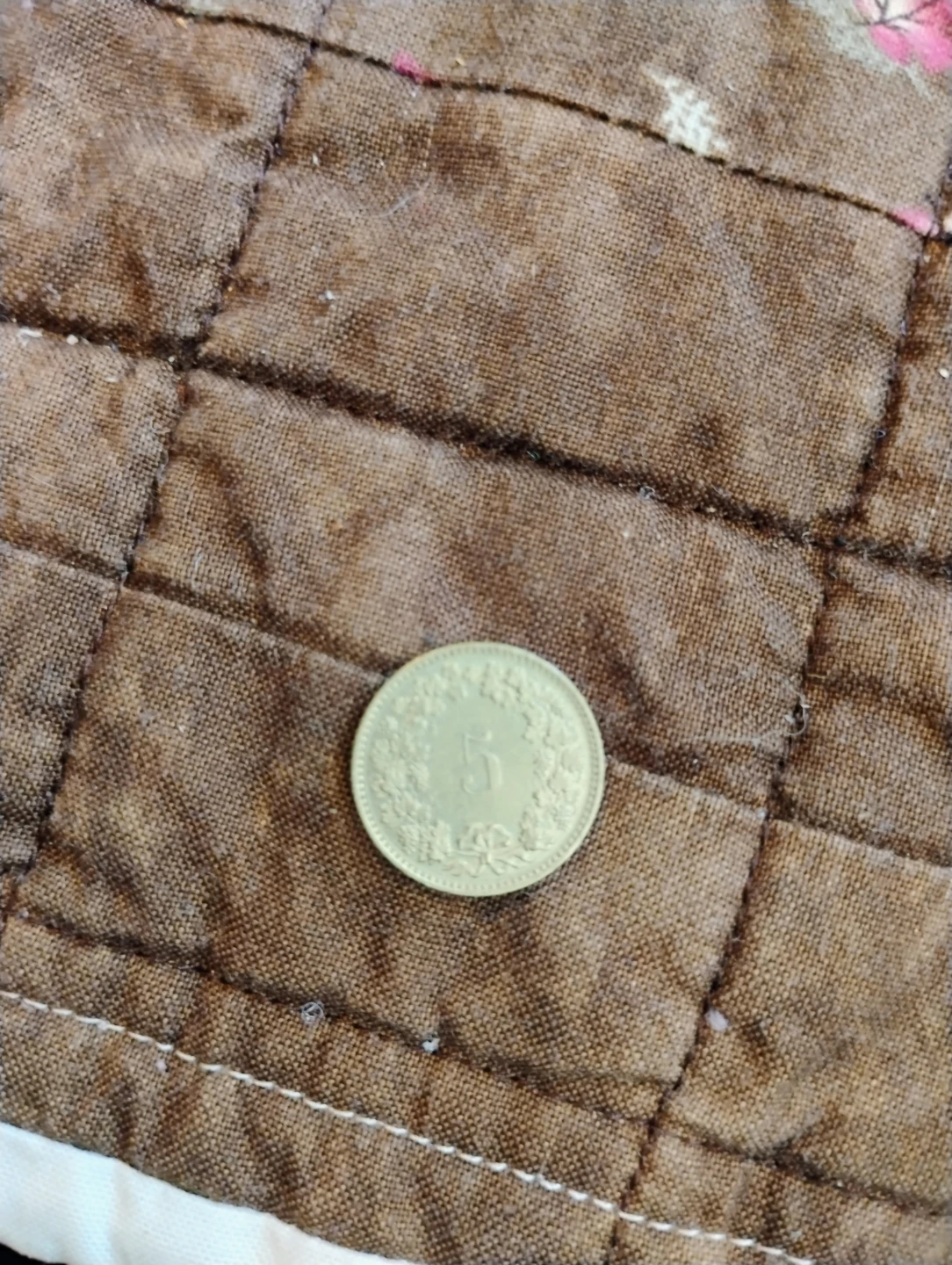 1983 Swiss 5 Rappen Coin