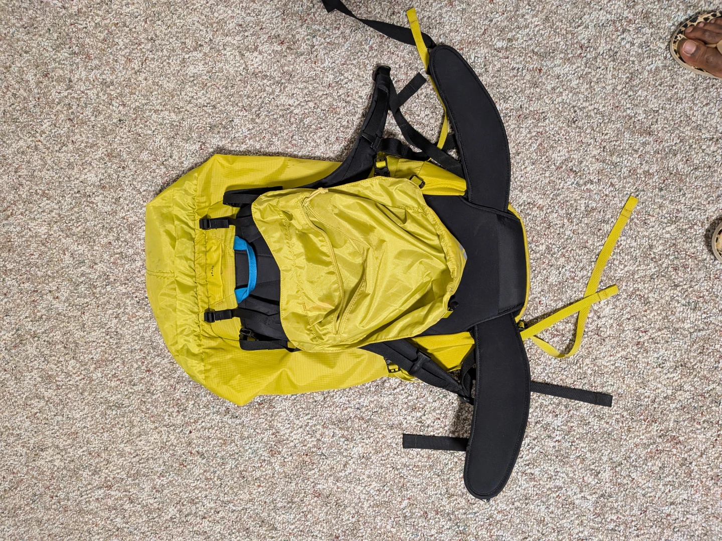 Black Diamond Hiking/Outdoor Backpack – Yellow