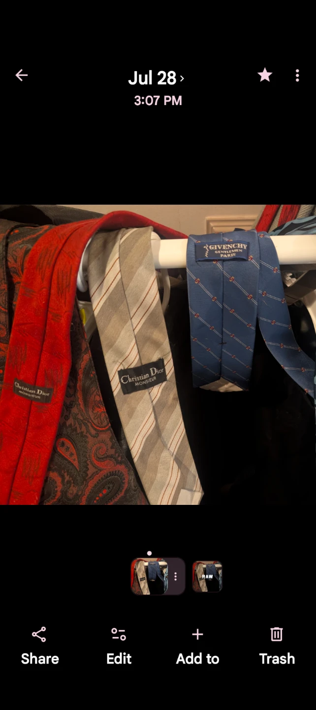 Assorted Men's Silk Ties, dress shirts, pants, jackets, vests - photo 2