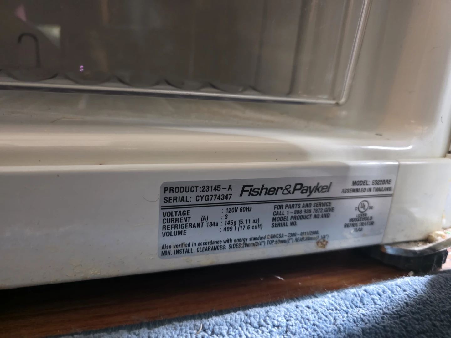 Fisher & Paykel Refrigerator - photo 5
