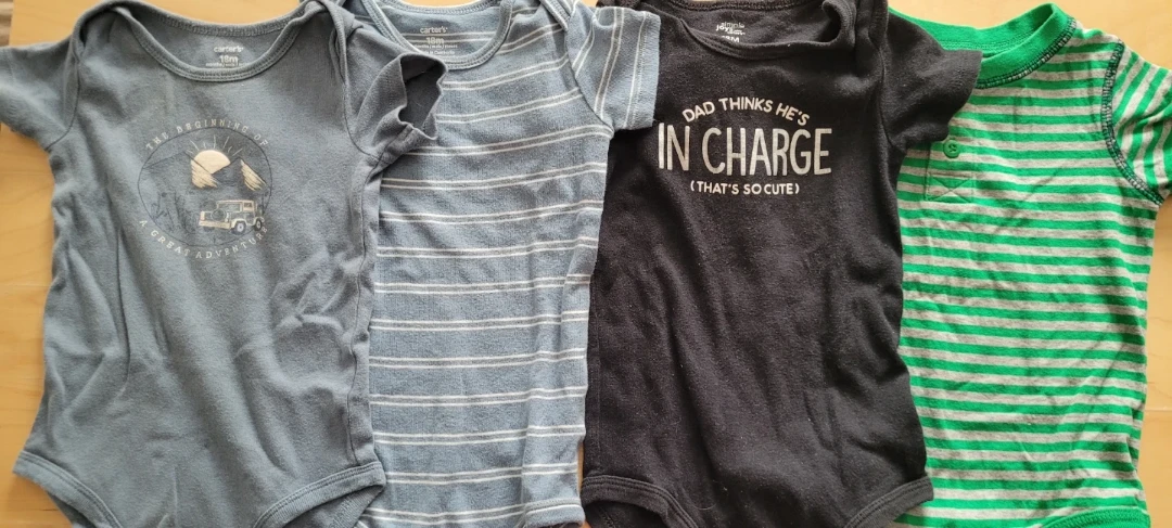 18M Carters Baby Bodysuits and Kids Tops Bundle - photo 2